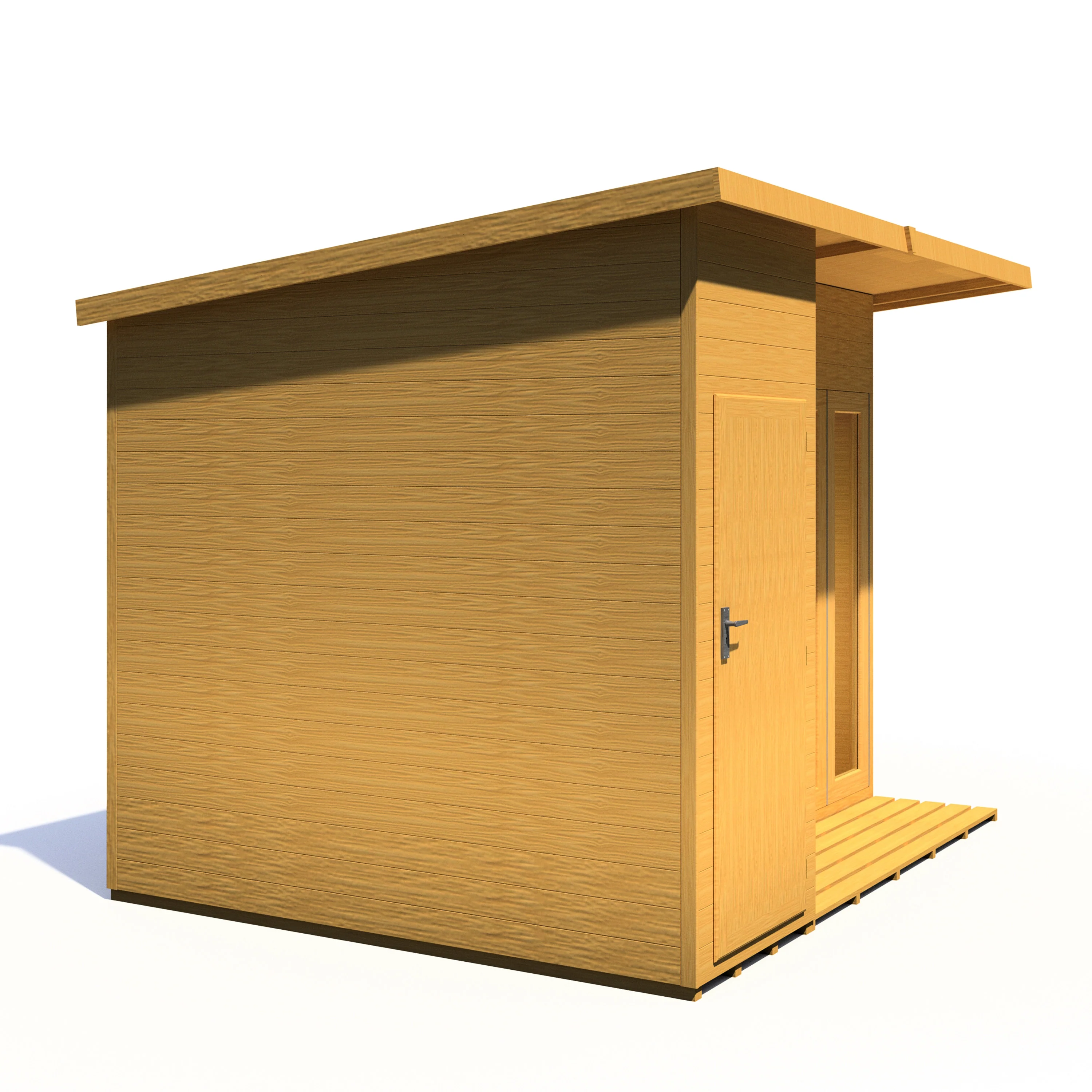 Shire Aster 10x8 Summerhouse Left Hand Store Version - Image 15