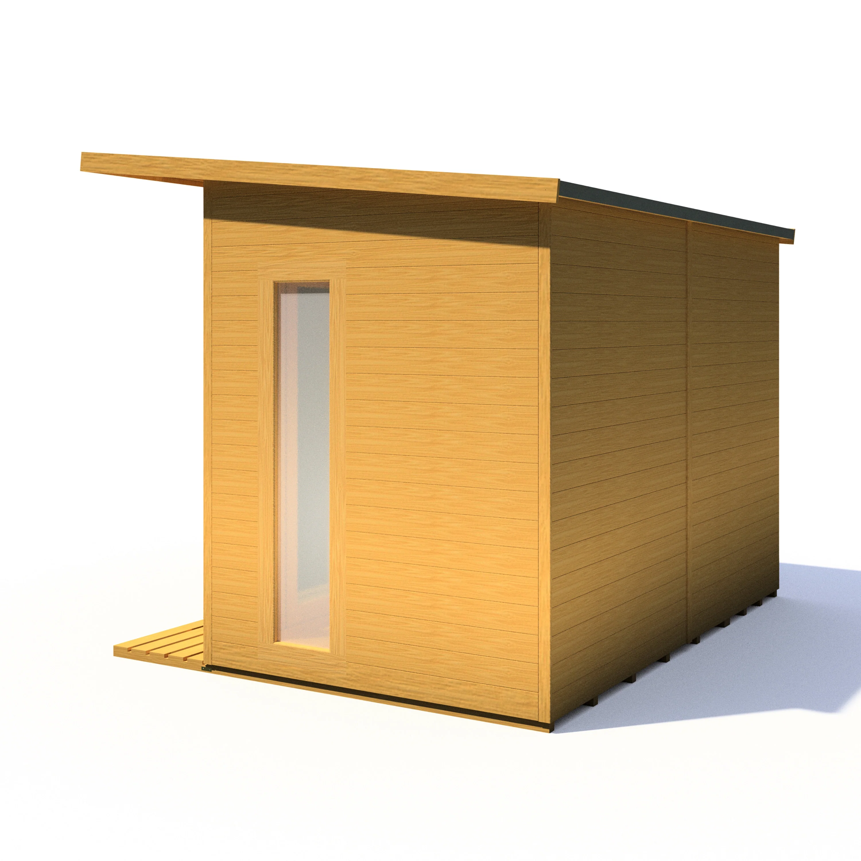 Shire Aster 10x8 Summerhouse Left Hand Store Version - Image 4