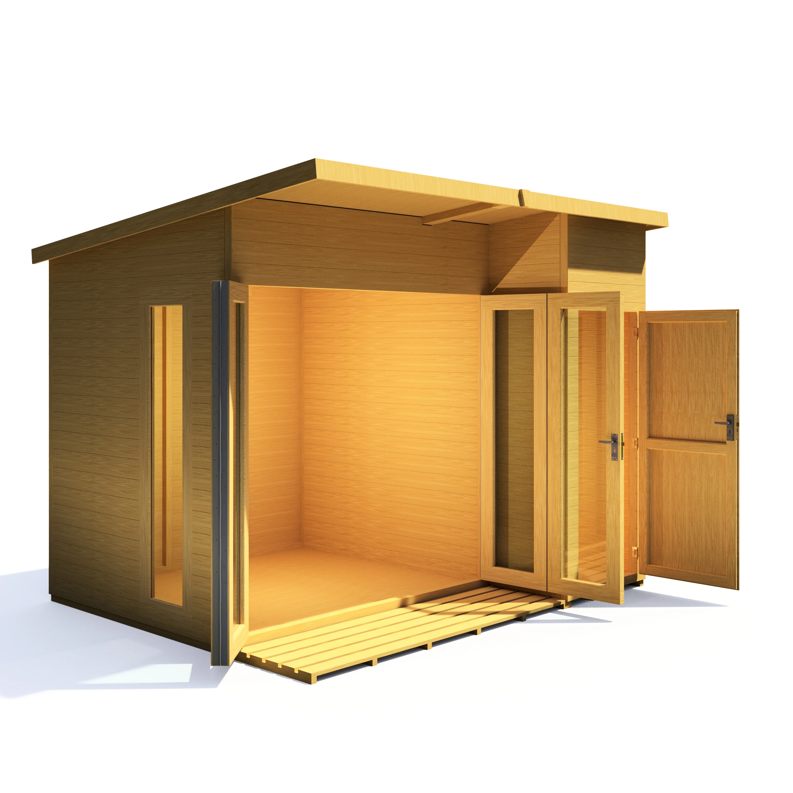 Shire Aster 10x8 Summerhouse Right Hand Store Version - Image 11