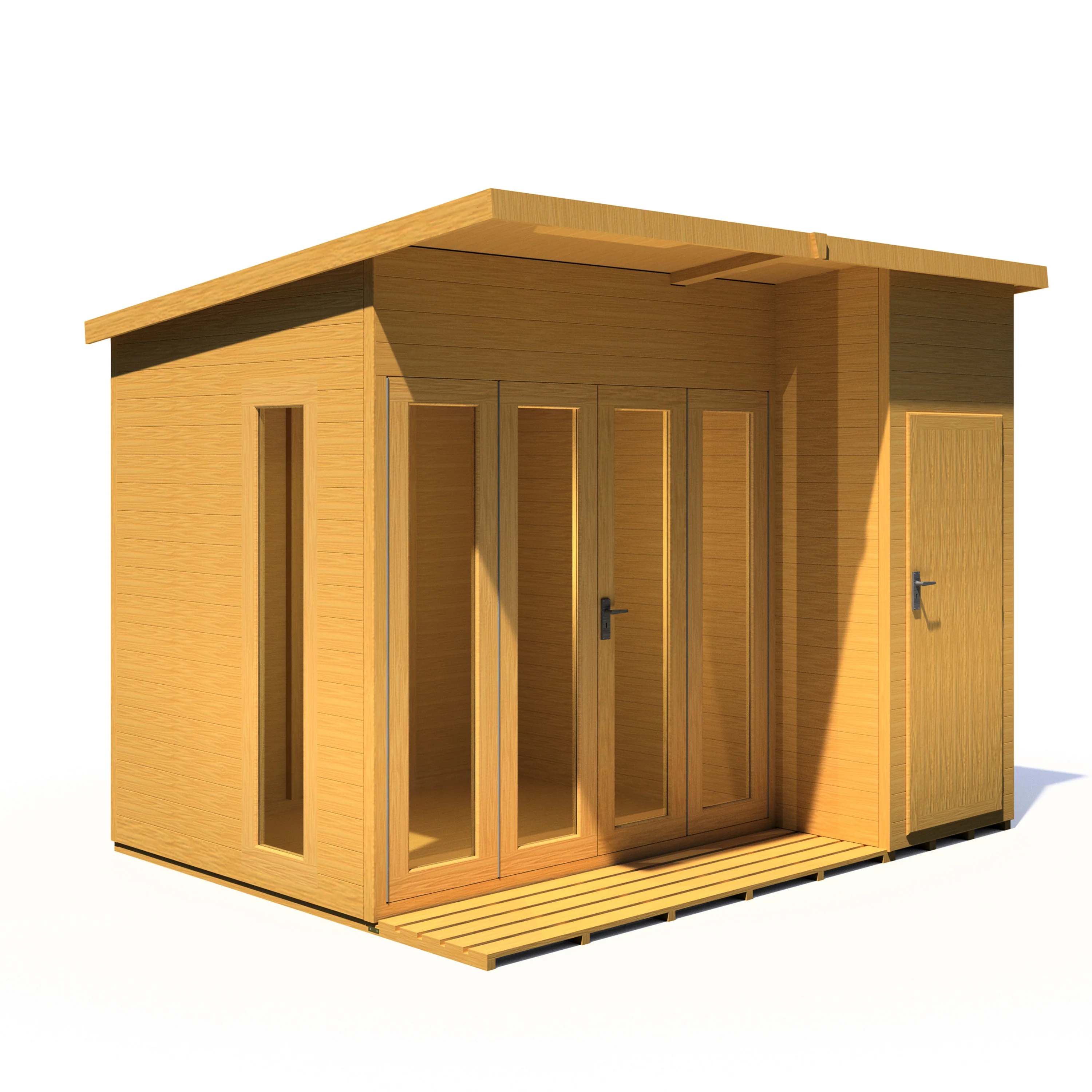 Shire Aster 10x8 Summerhouse Right Hand Store Version - Image 13