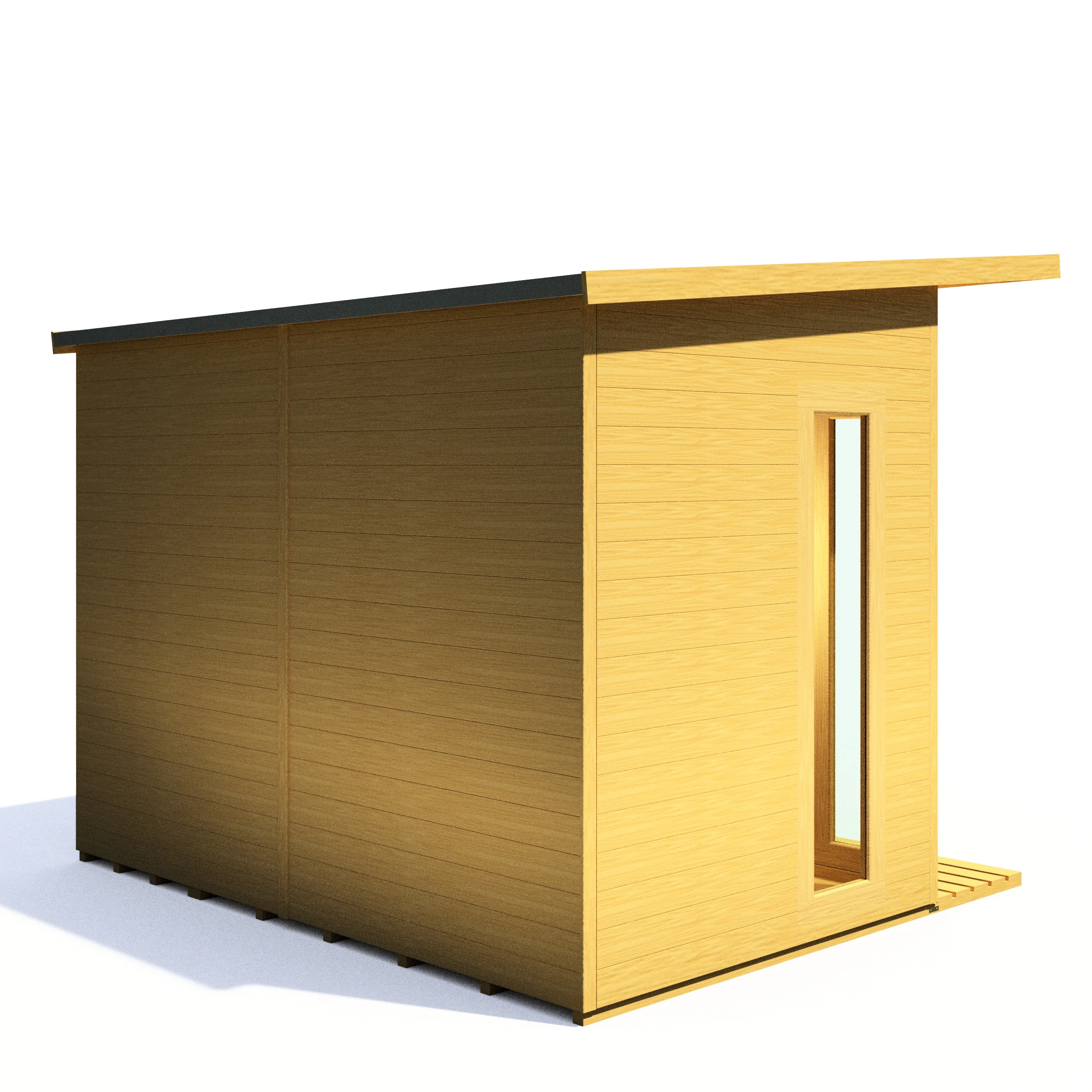 Shire Aster 10x8 Summerhouse Right Hand Store Version - Image 7
