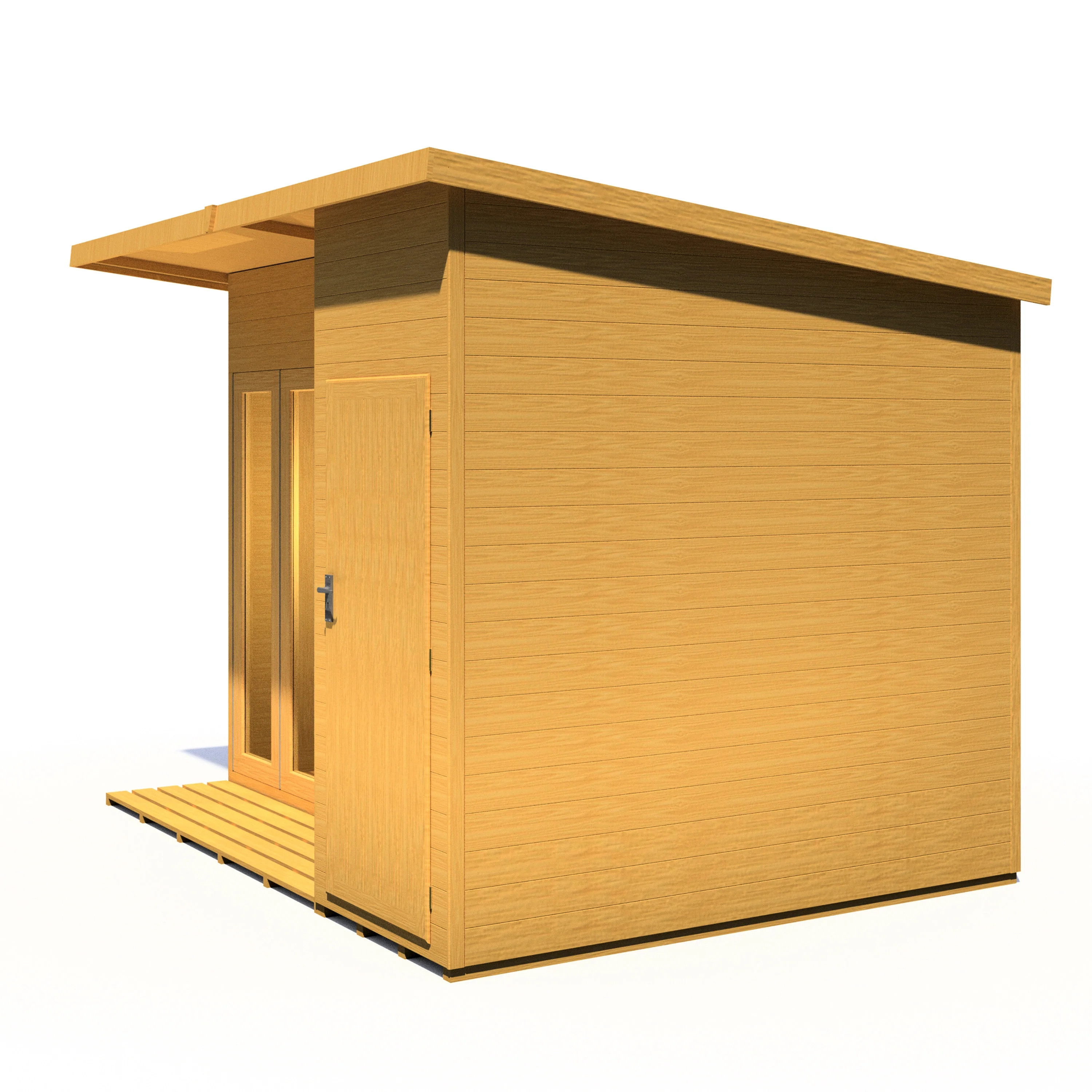 Shire Aster 10x8 Summerhouse Right Hand Store Version - Image 8