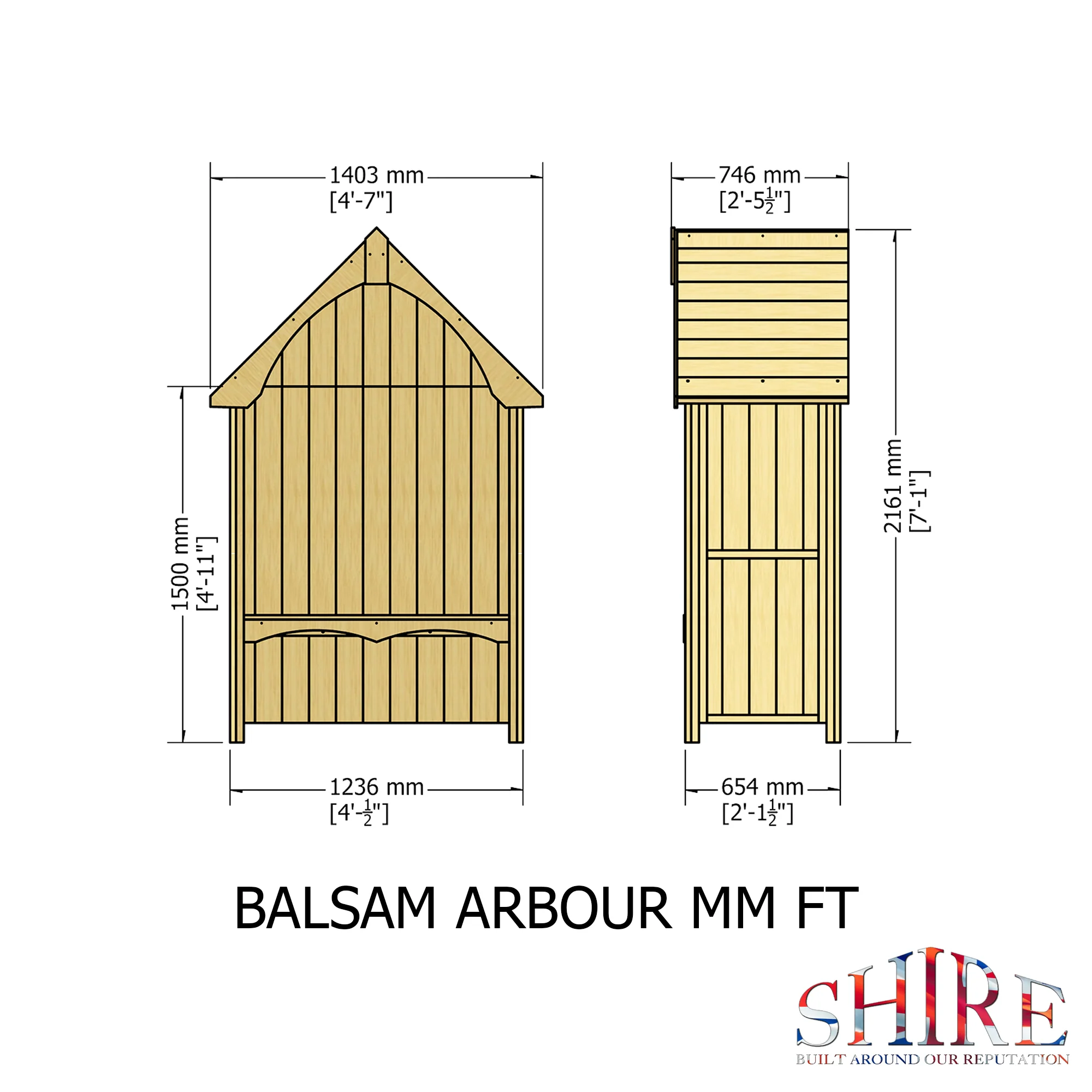 Shire Balsam Arbour - Image 4