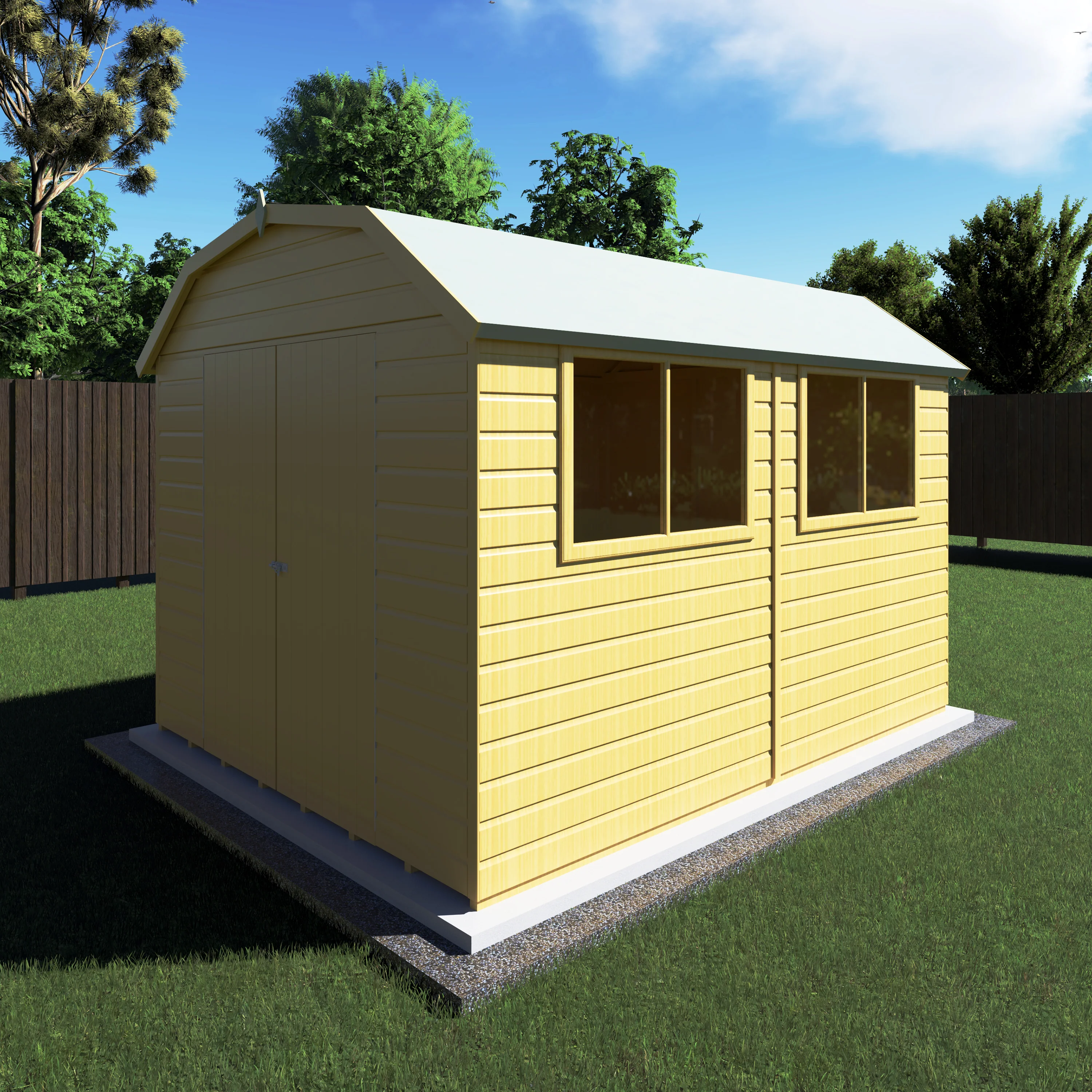 Shire Barn 10x8 Shed Workshop - Image 11