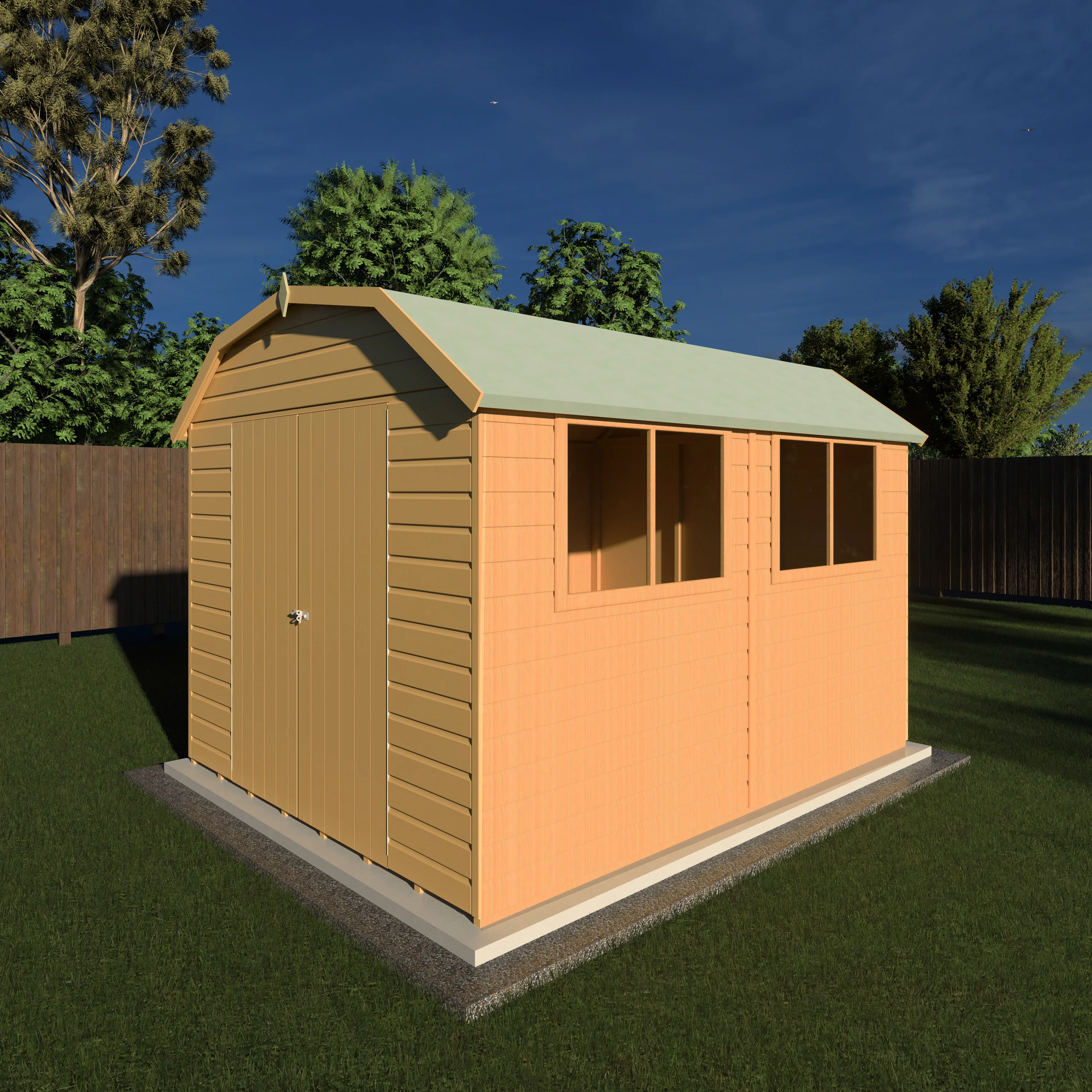 Shire Barn 10x8 Shed Workshop - Image 12