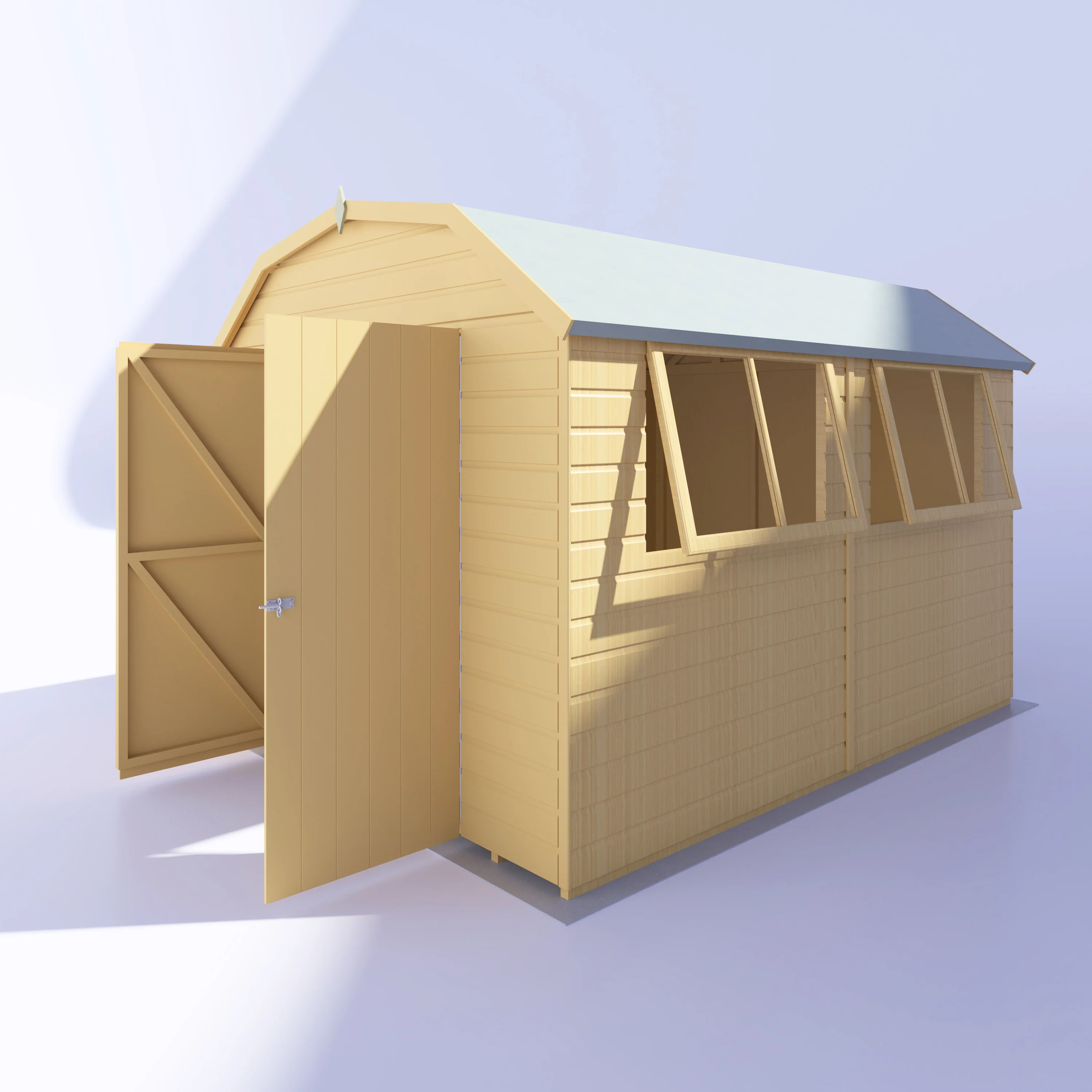 Shire Barn 10x8 Shed Workshop - Image 4
