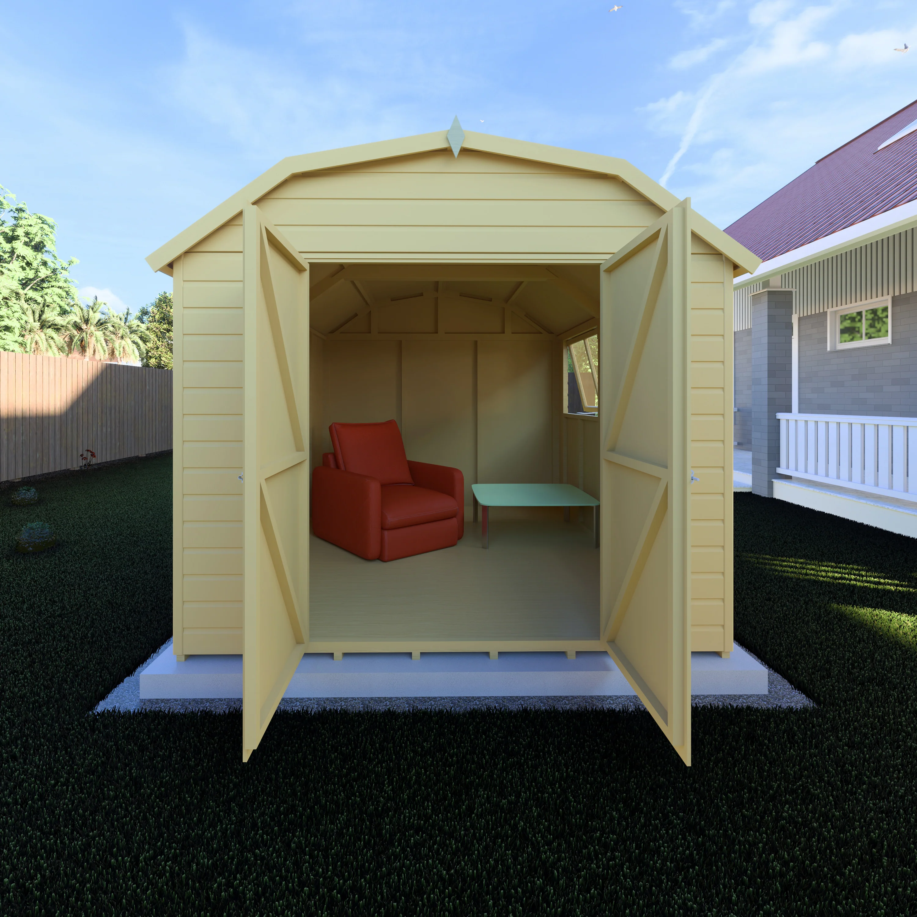 Shire Barn 10x8 Shed Workshop - Image 7