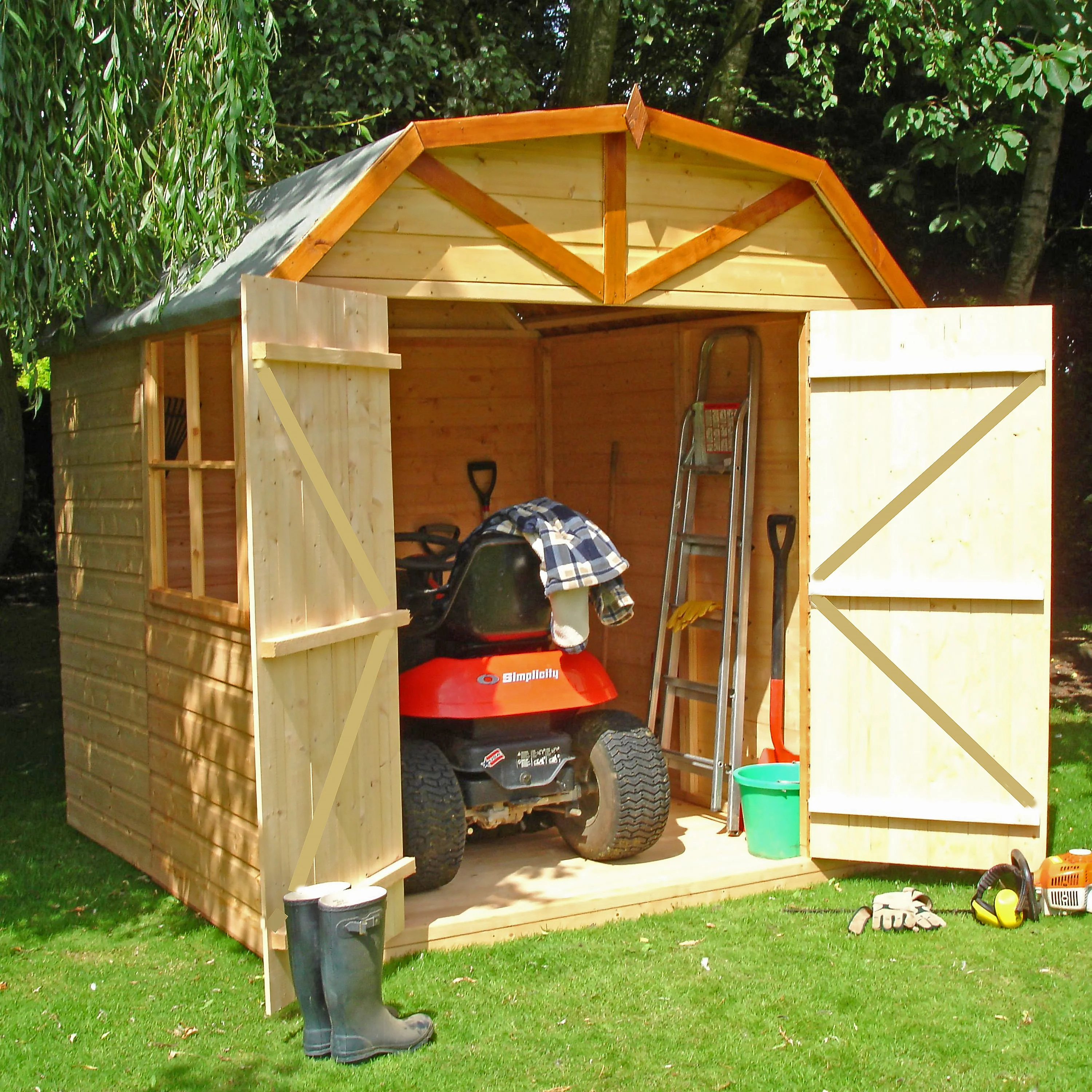 Shire Barn 7x7 Shed - Image 5
