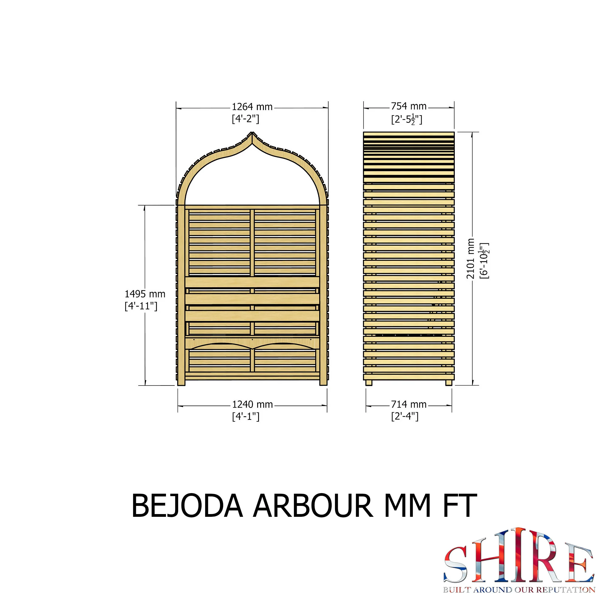 Shire Bejoda Arbour - Image 4