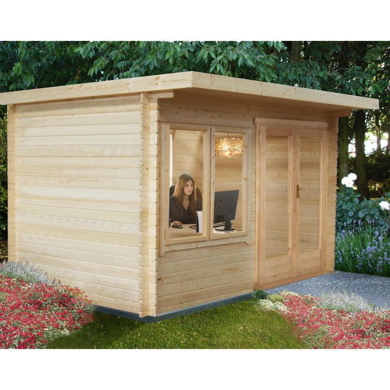 Shire Belgravia 12x12 28mm Log Cabin