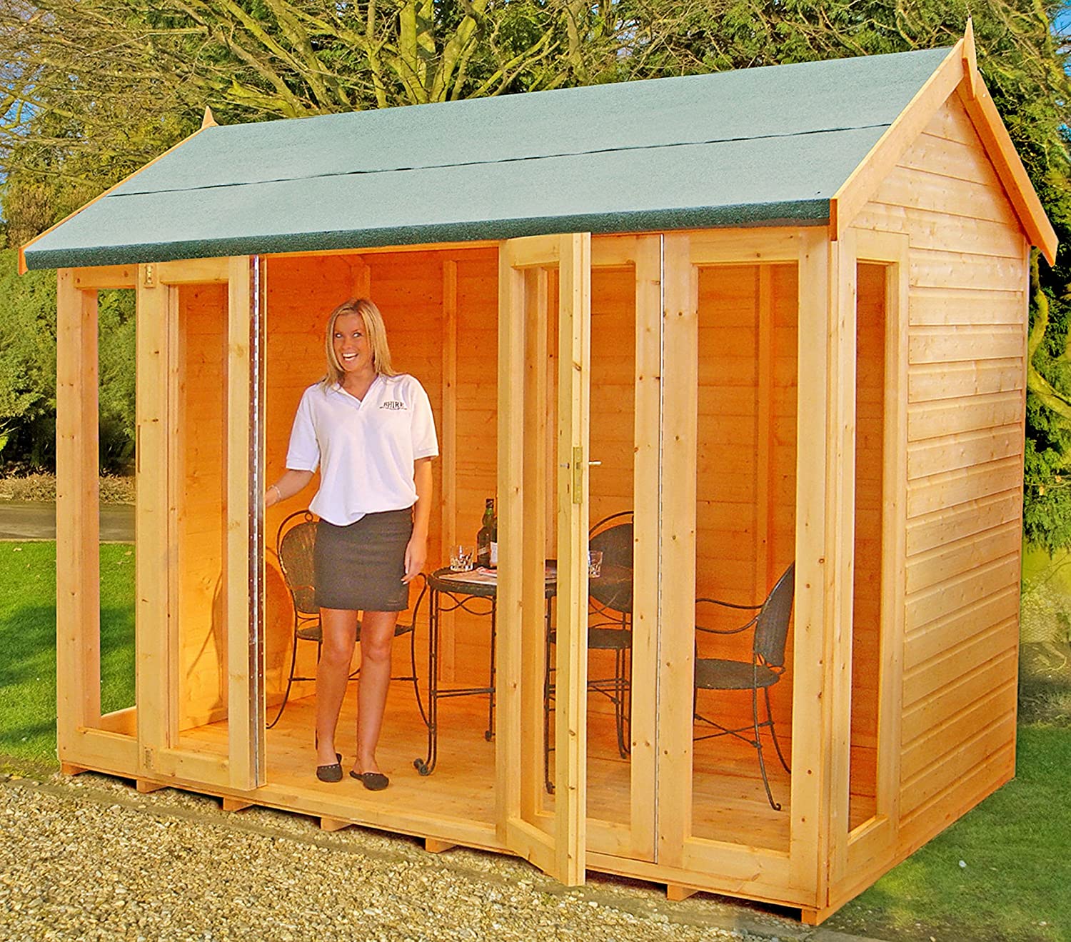 Shire Blenheim 10x6 Summerhouse - Image 8