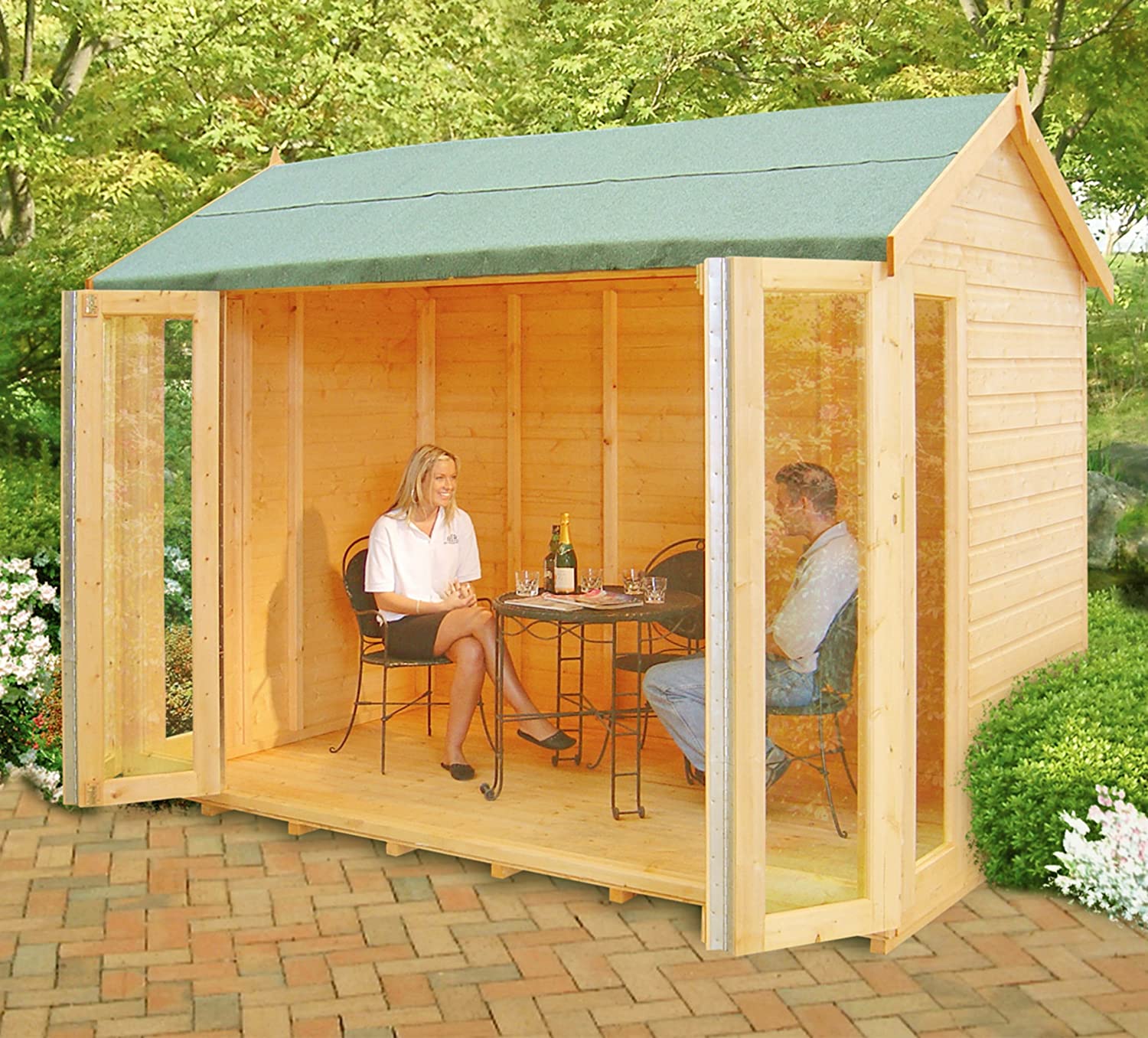 Shire Blenheim 10x8 Summerhouse - Image 4