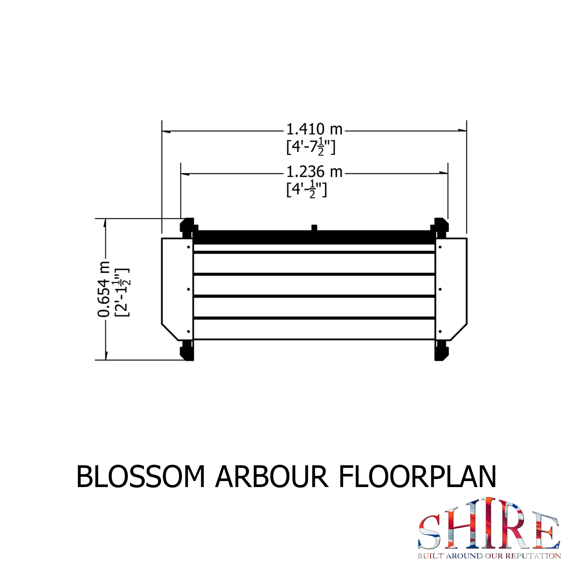 Shire Blossom Arbour - Image 4