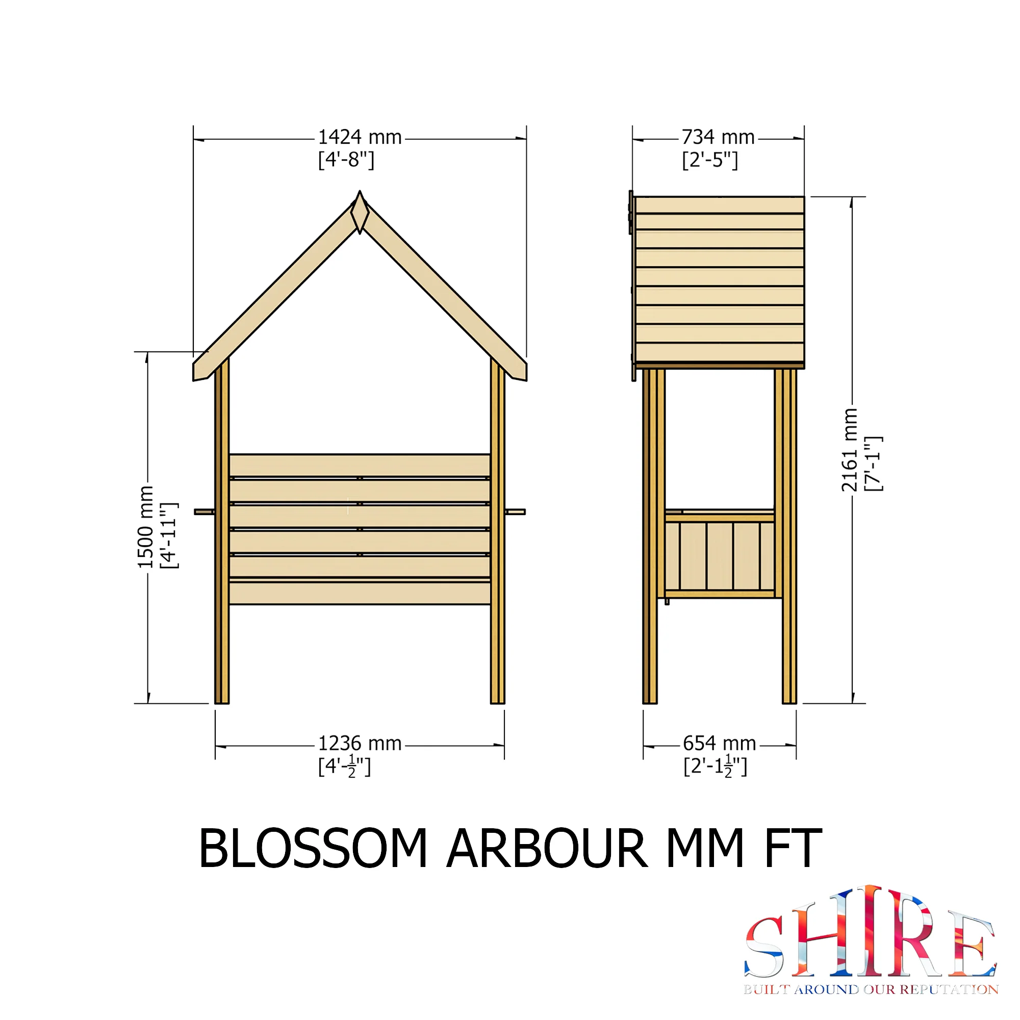 Shire Blossom Arbour - Image 5