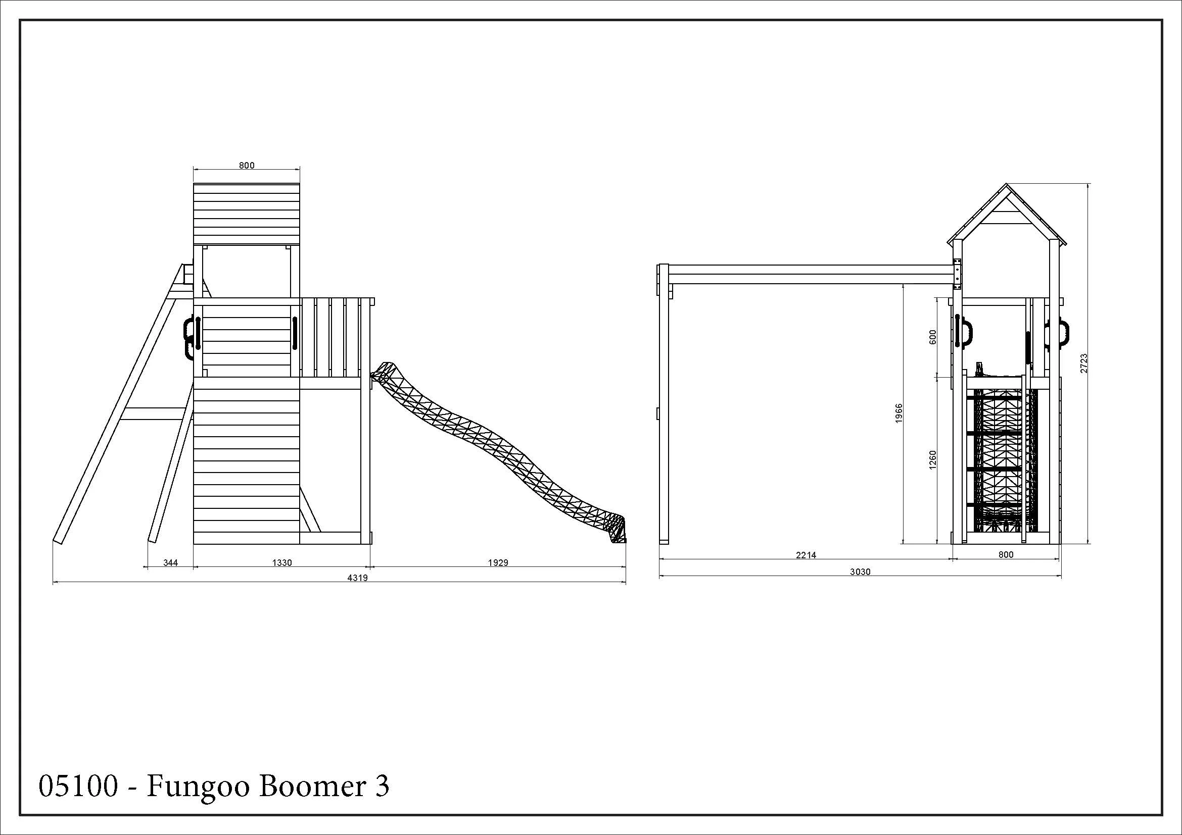 Shire Boomer Climbing Frame - Image 3