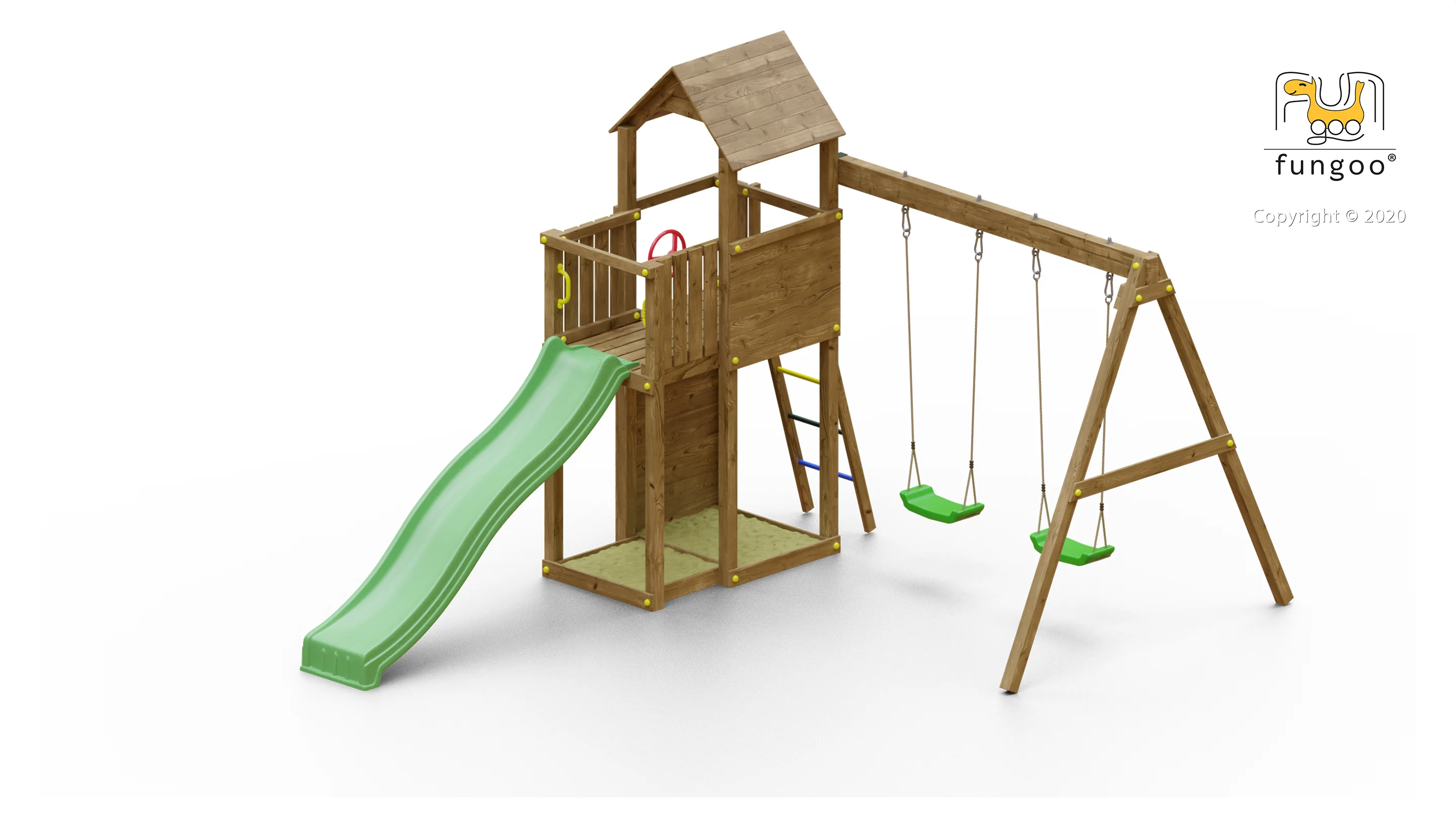 Shire Boomer Climbing Frame - Image 4