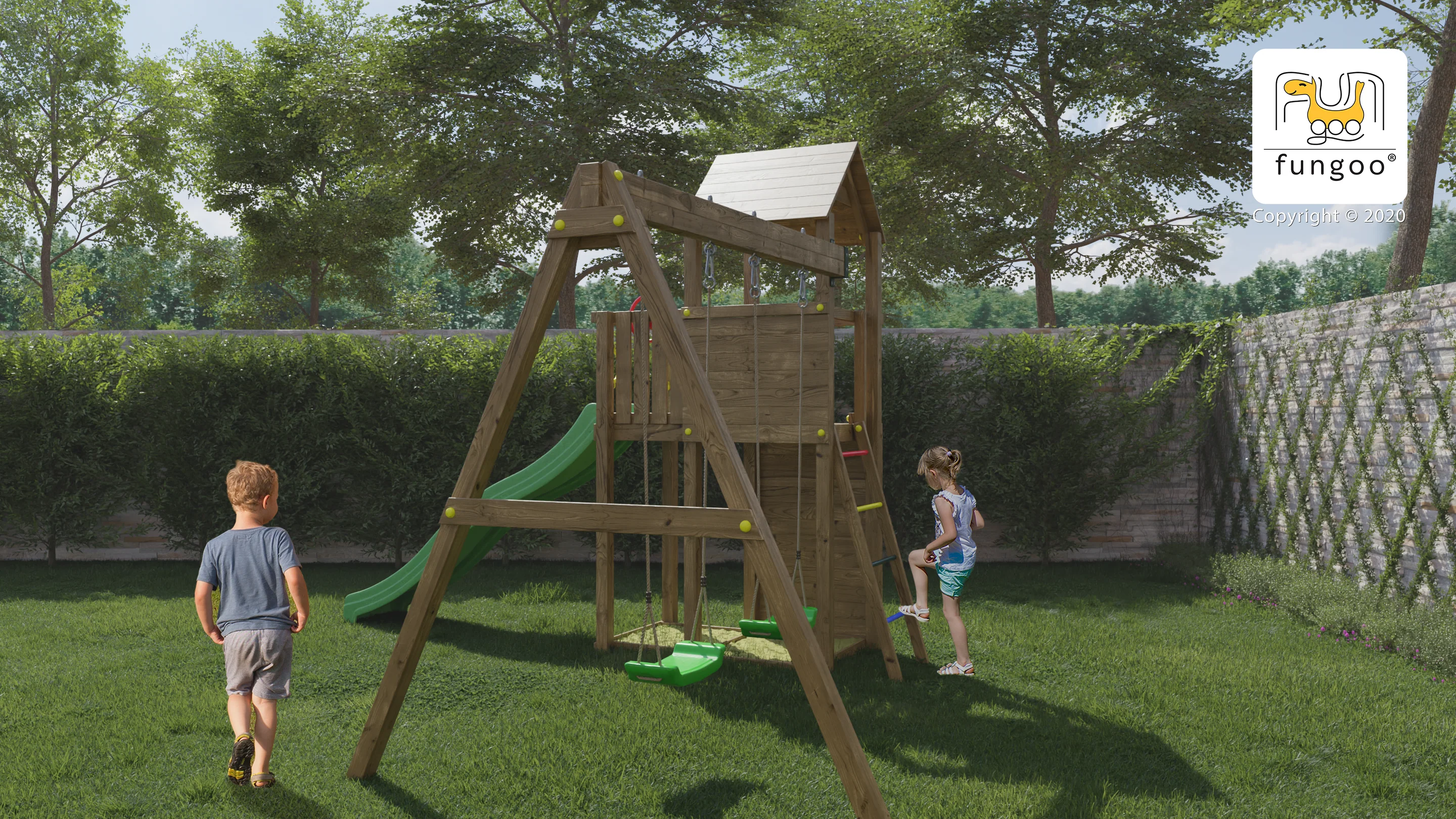 Shire Boomer Climbing Frame - Image 6