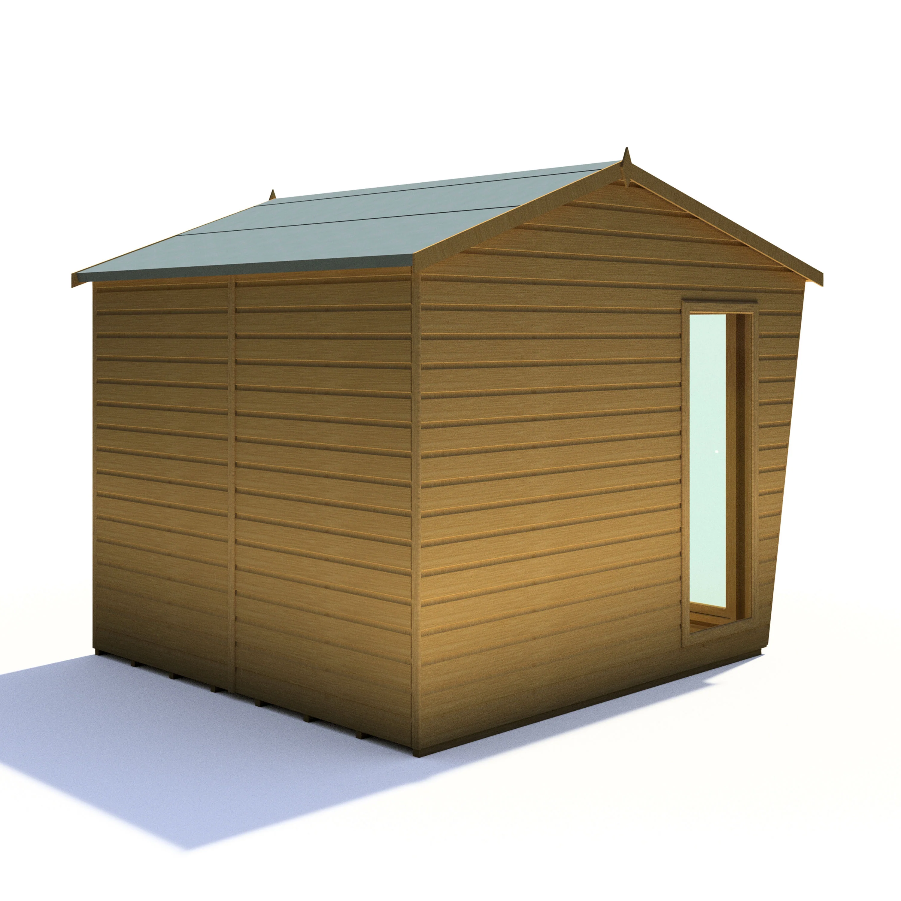 Shire Burghclere 8x8 Shiplap Summerhouse - Image 11