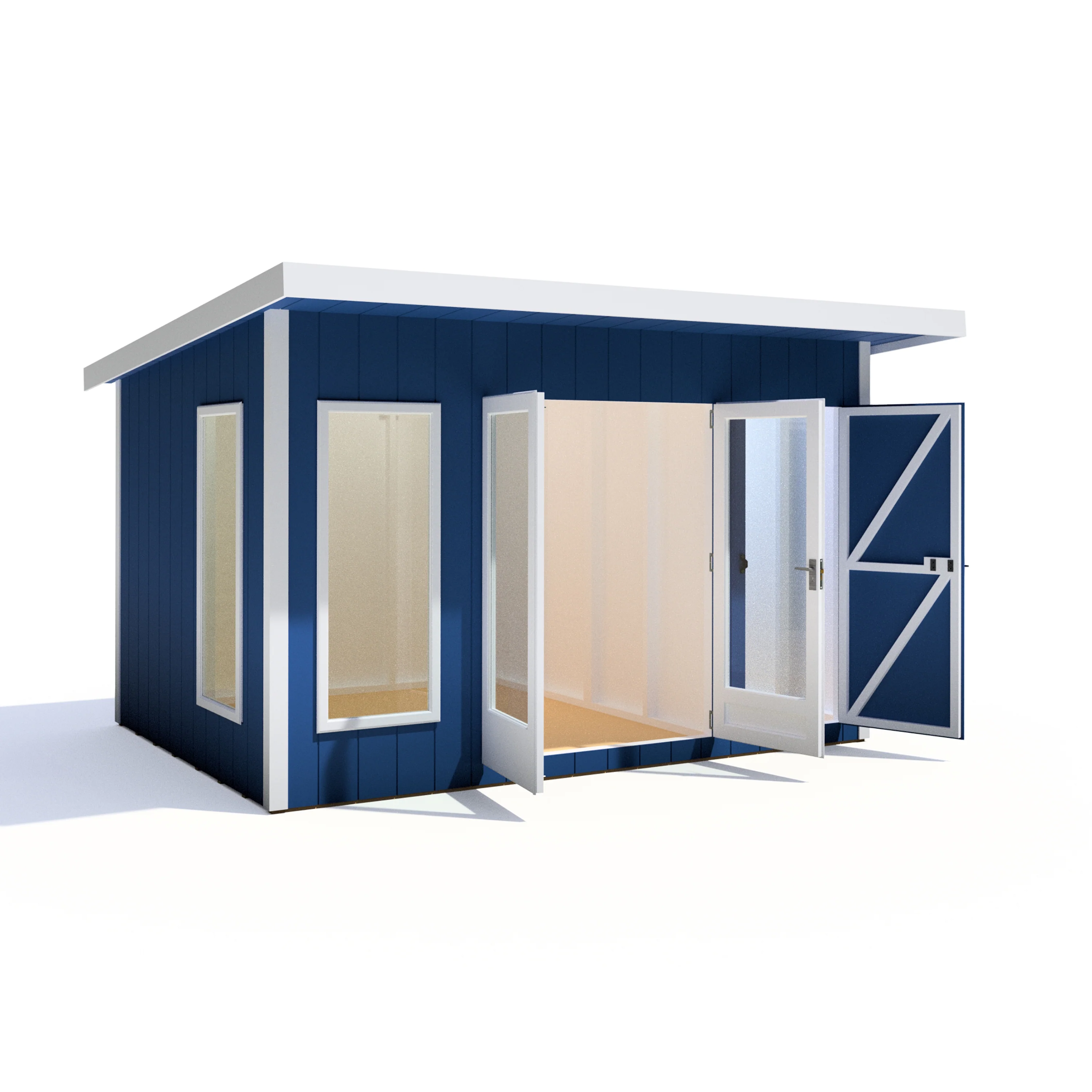 Shire Cali 12x8 Garden Office with Storage - Image 14