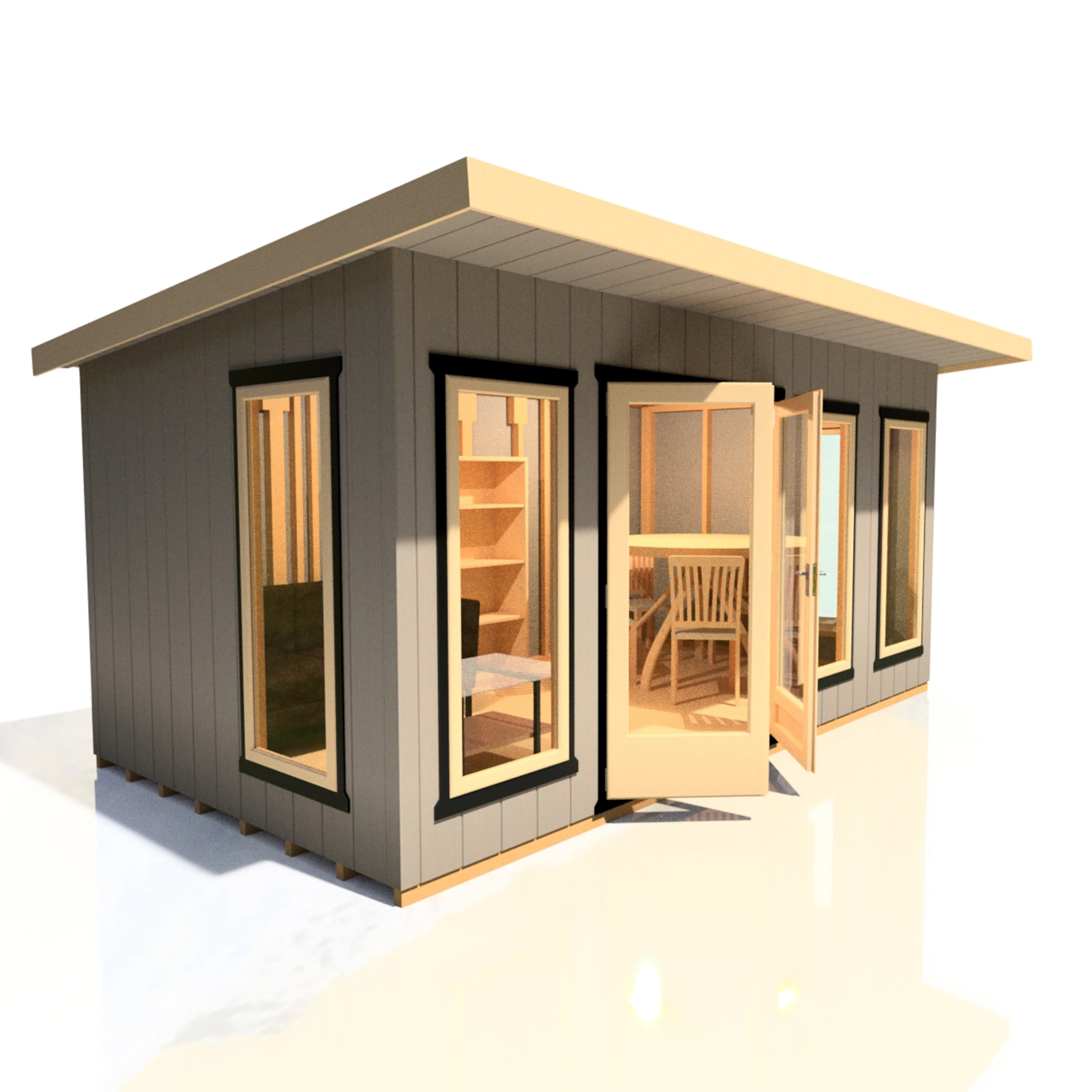 Shire Cali 16x8 Garden Office - Image 2