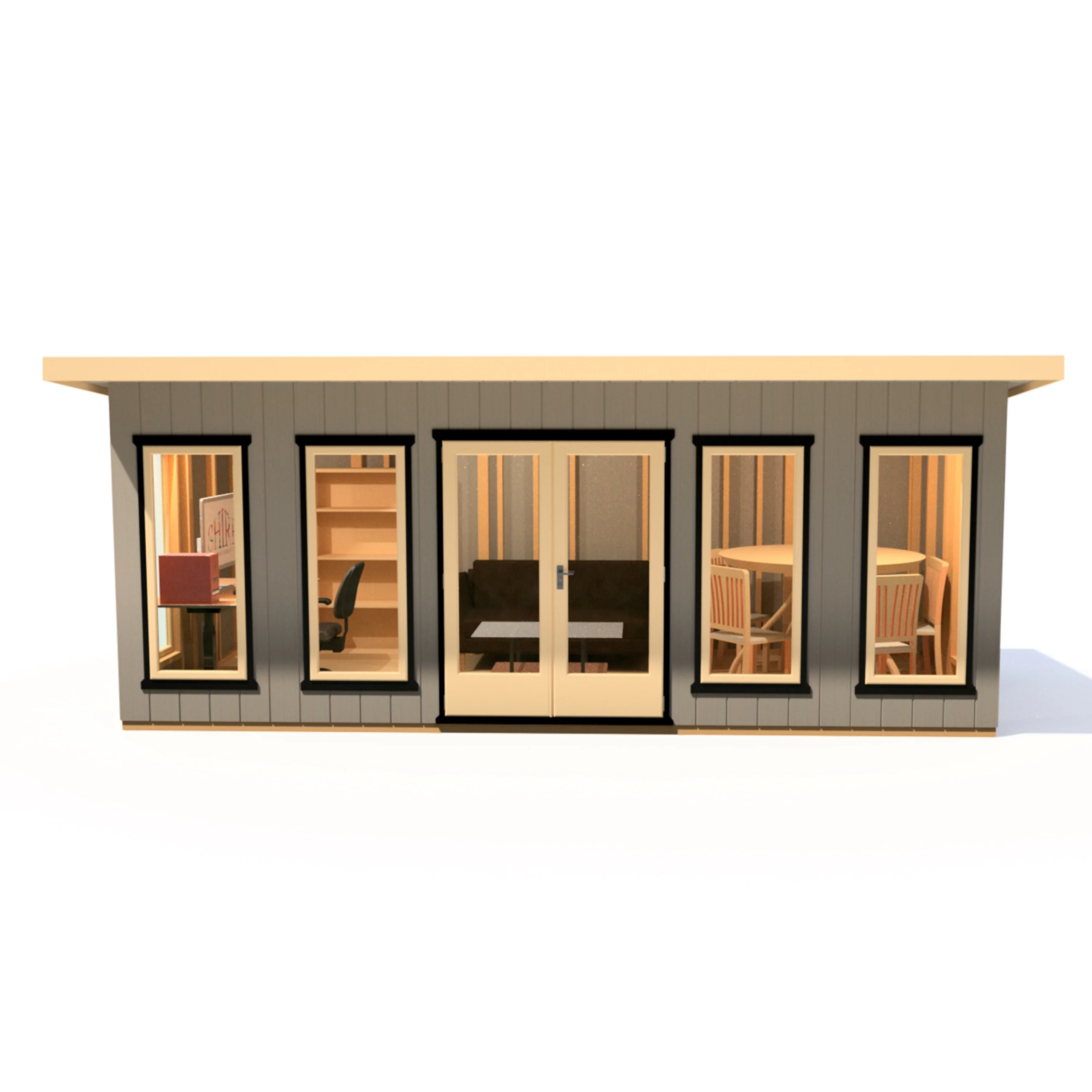 Shire Cali 20x8 Garden Office - Image 5