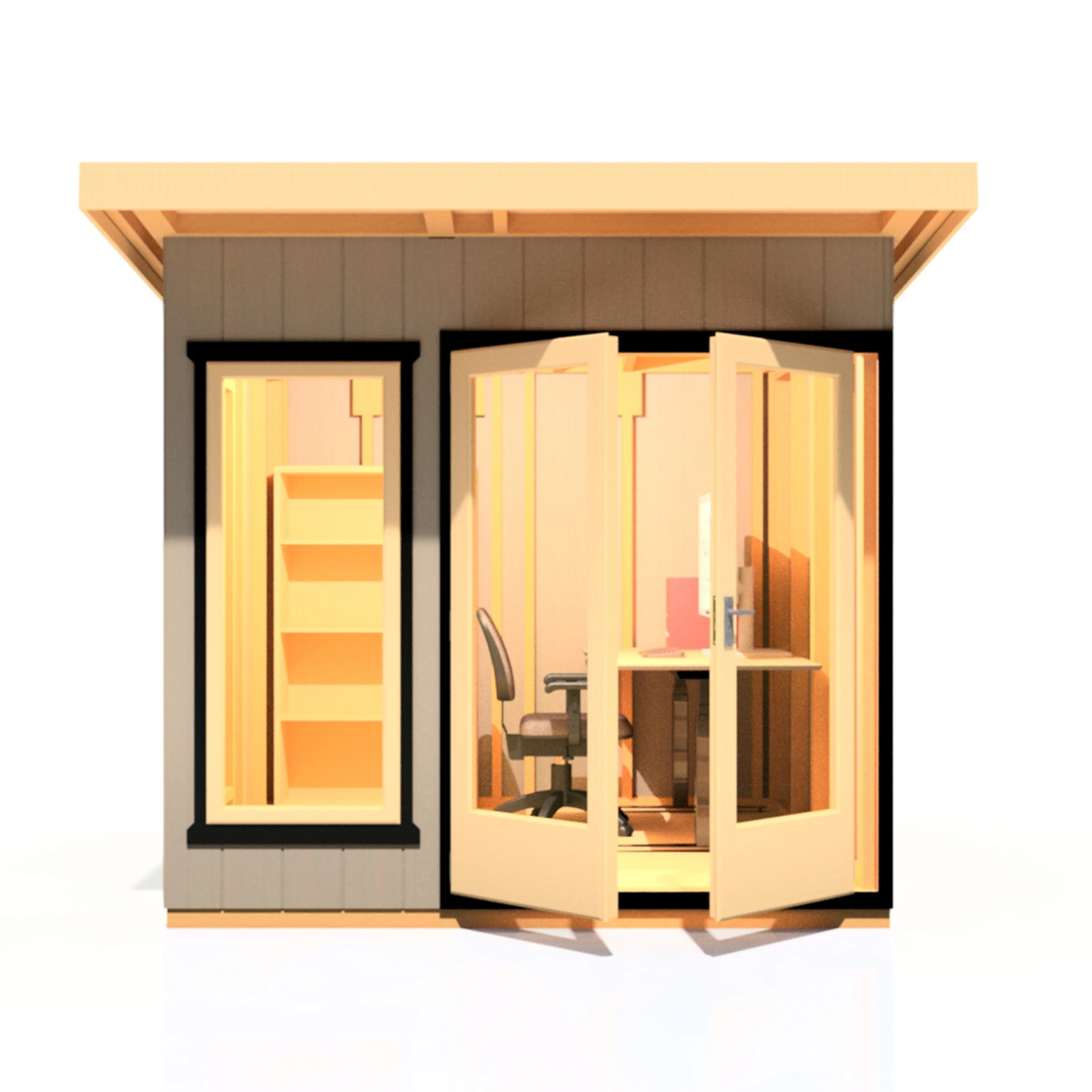 Shire Cali 8x8 Garden Office - Image 3
