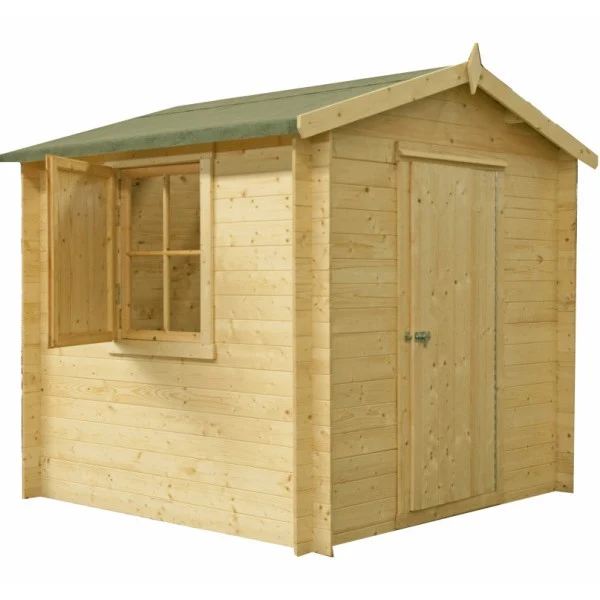Shire Camelot 7x7 19mm Log Cabin - Image 2