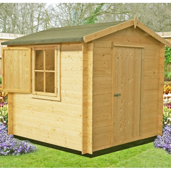 Shire Camelot 9x9 19mm Log Cabin
