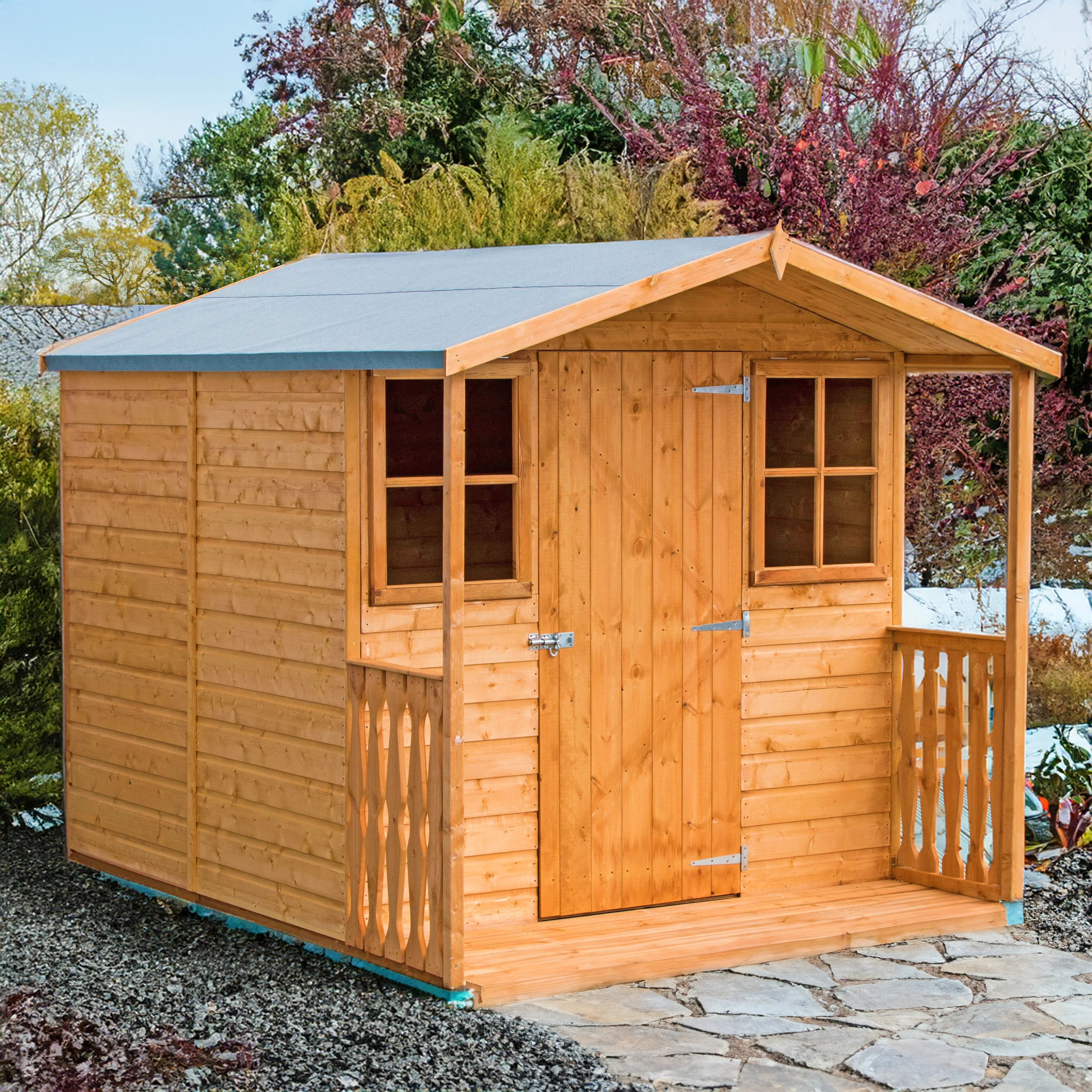 Shire Casita + Verandah 7x10 Shed / Summerhouse - Image 5