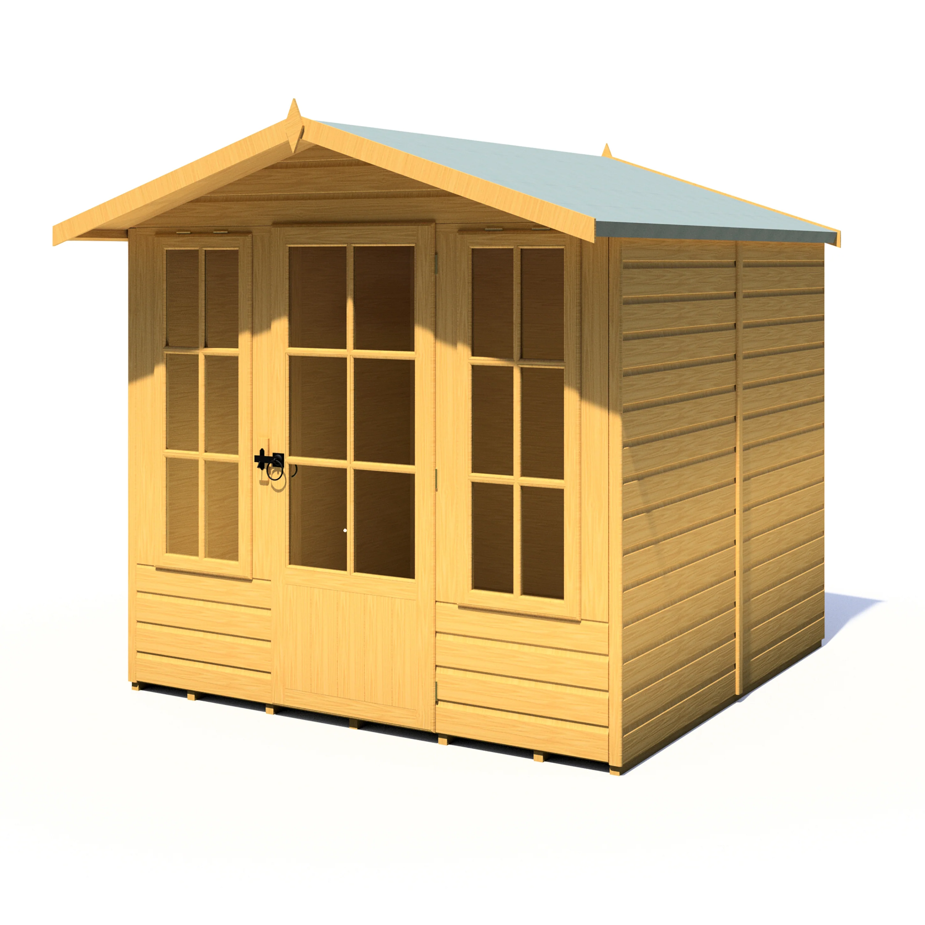Shire Chatsworth Shiplap 7x7 Summerhouse - Image 6