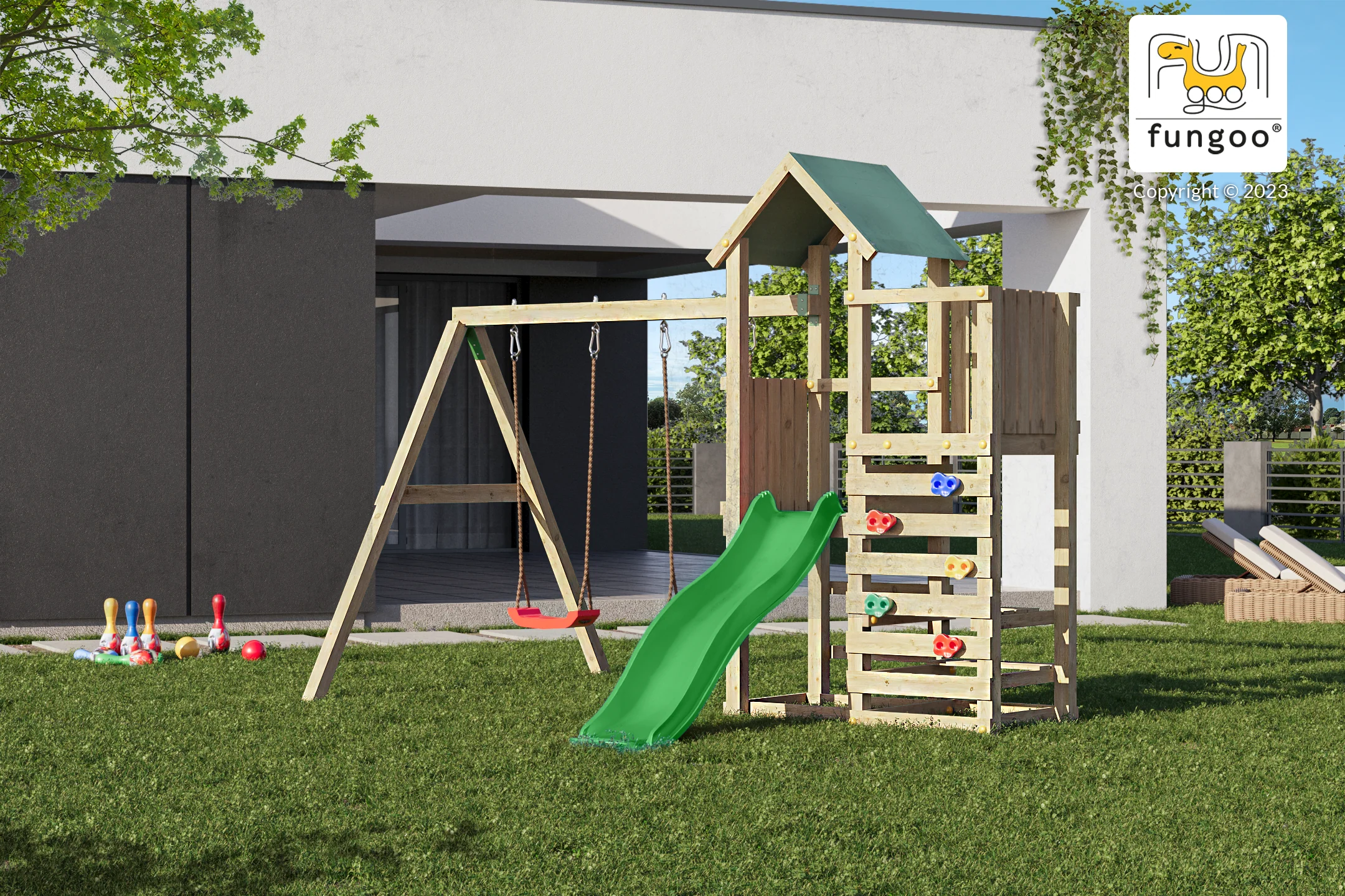 Shire Chester Climbing Frame - Image 2