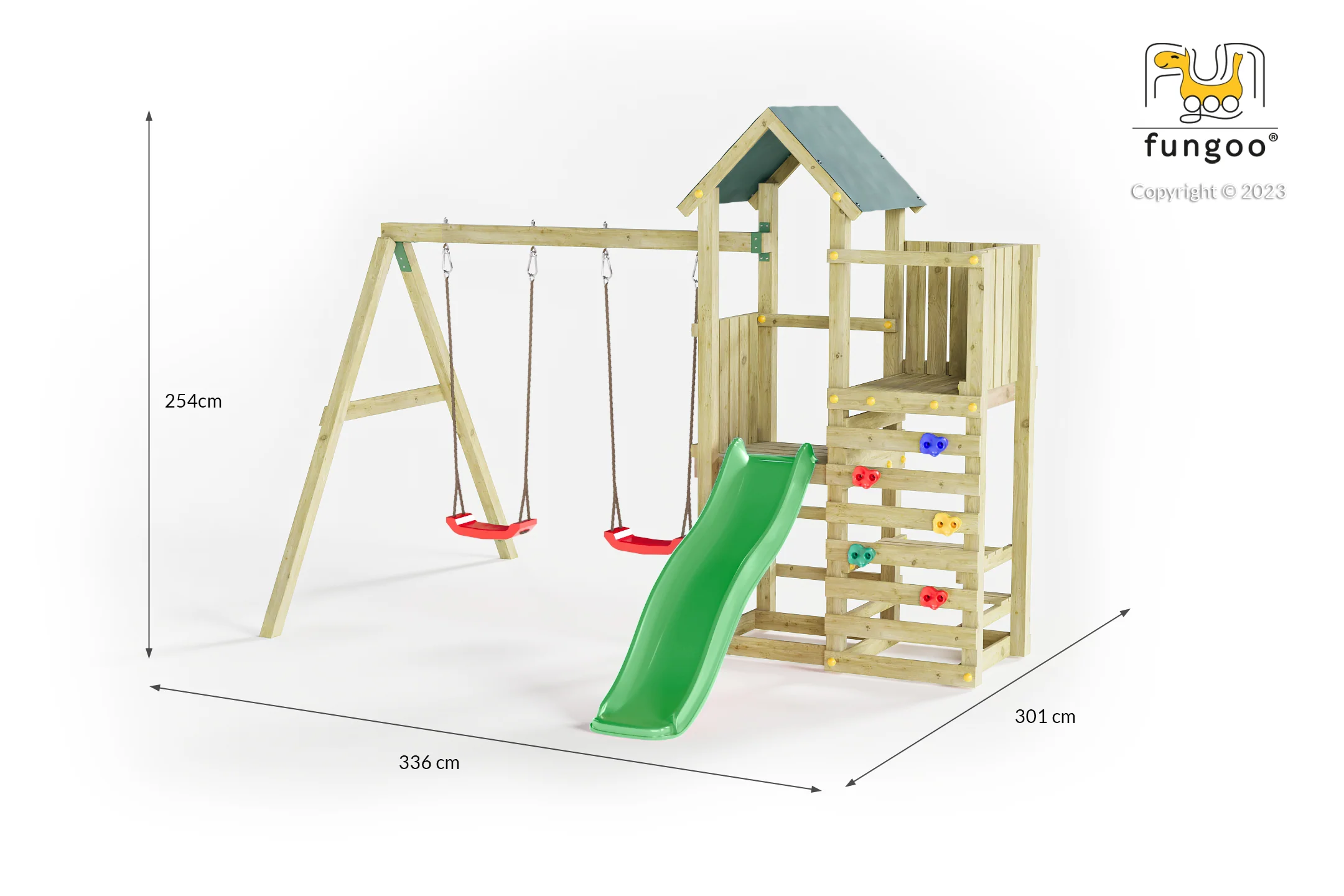 Shire Chester Climbing Frame - Image 6