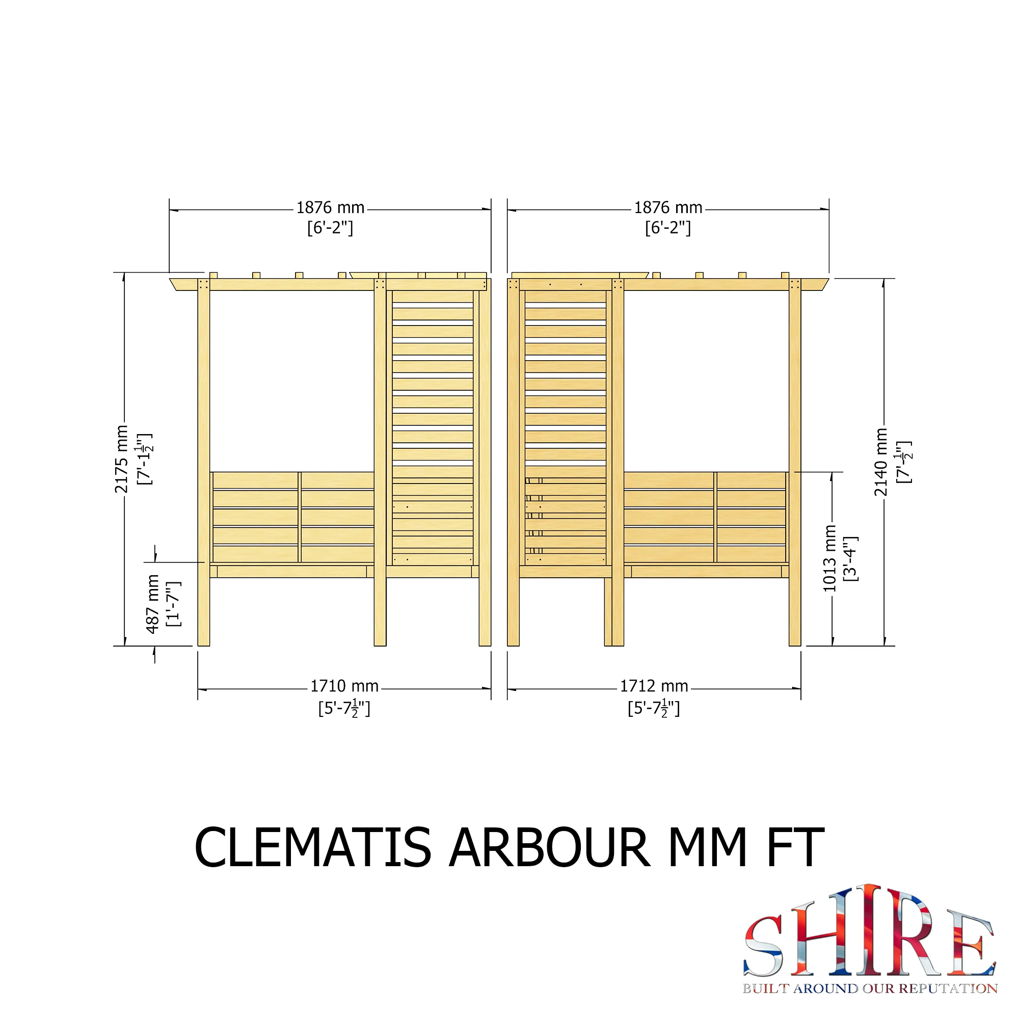 Shire Clematis Arbour - Image 3