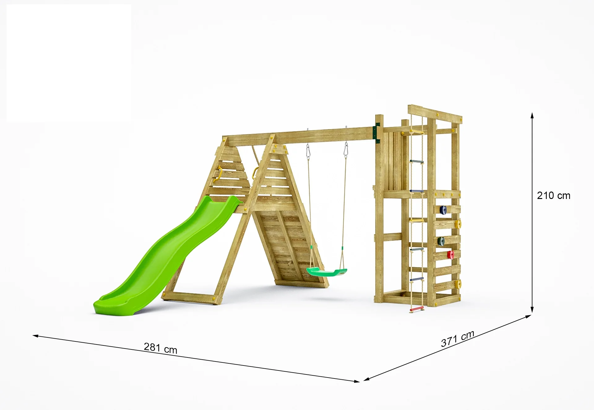 Shire 'Climber' Climbing Frame - Image 5