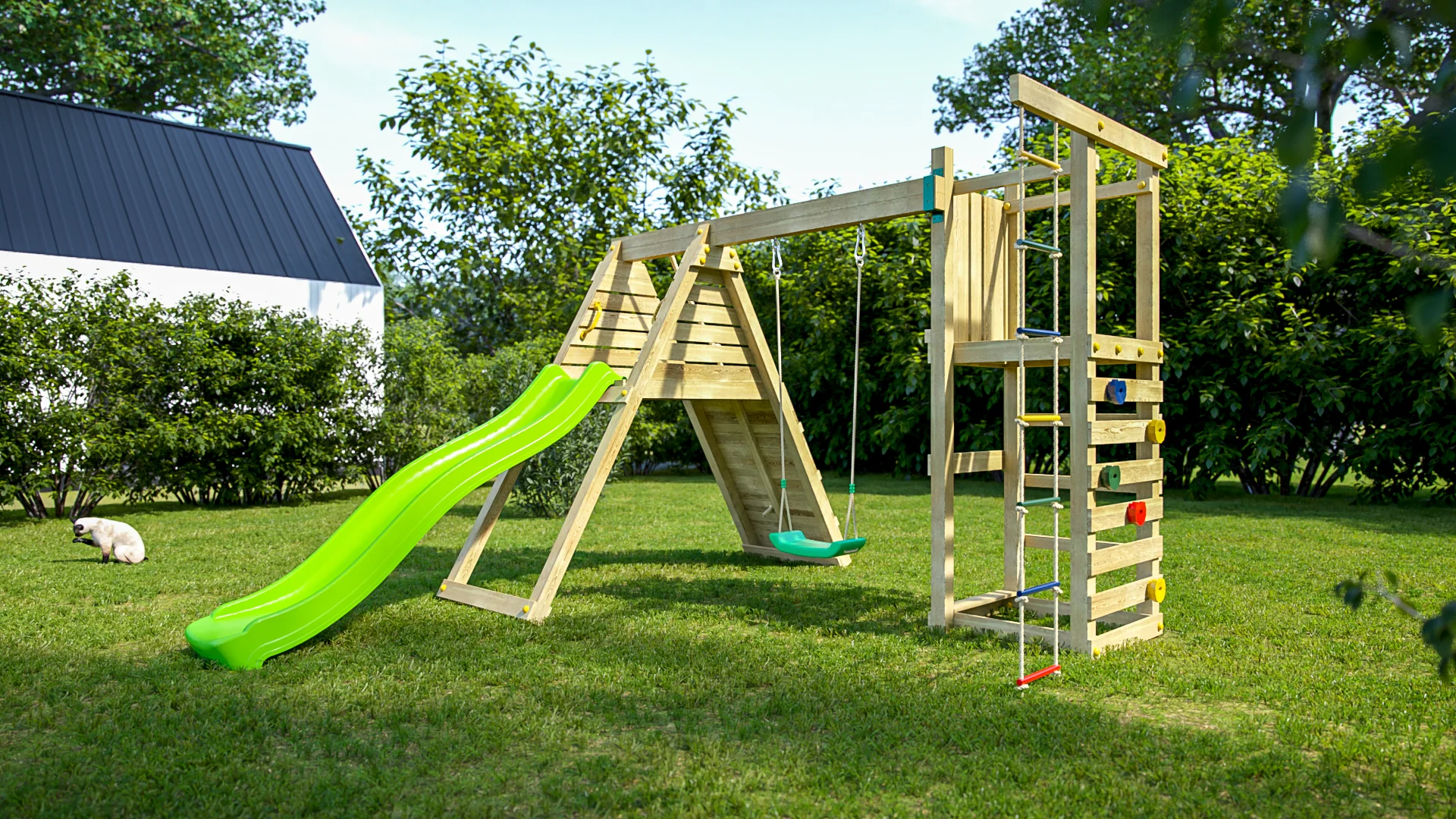 Shire 'Climber' Climbing Frame - Image 8