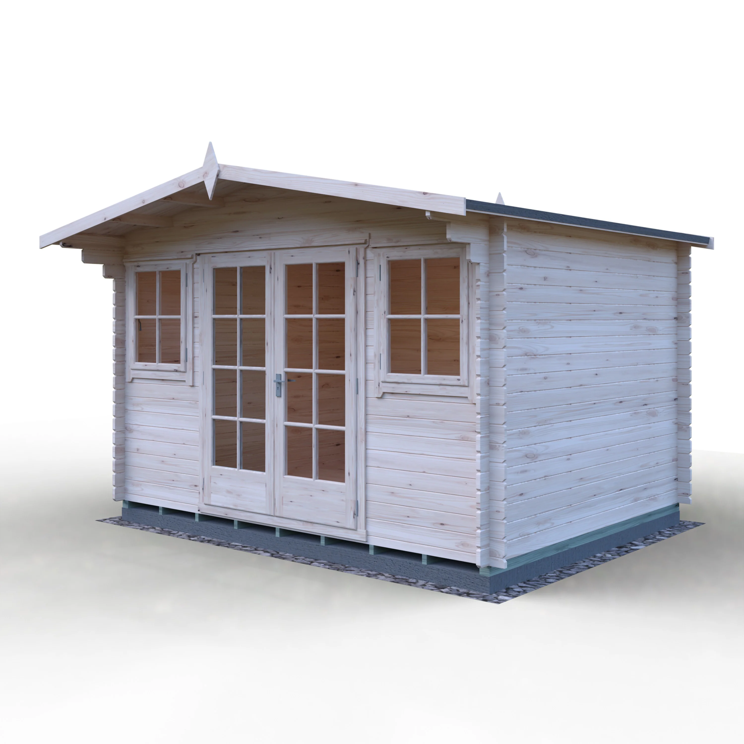 Shire Clipstone 12x10 Log Cabin - Image 16