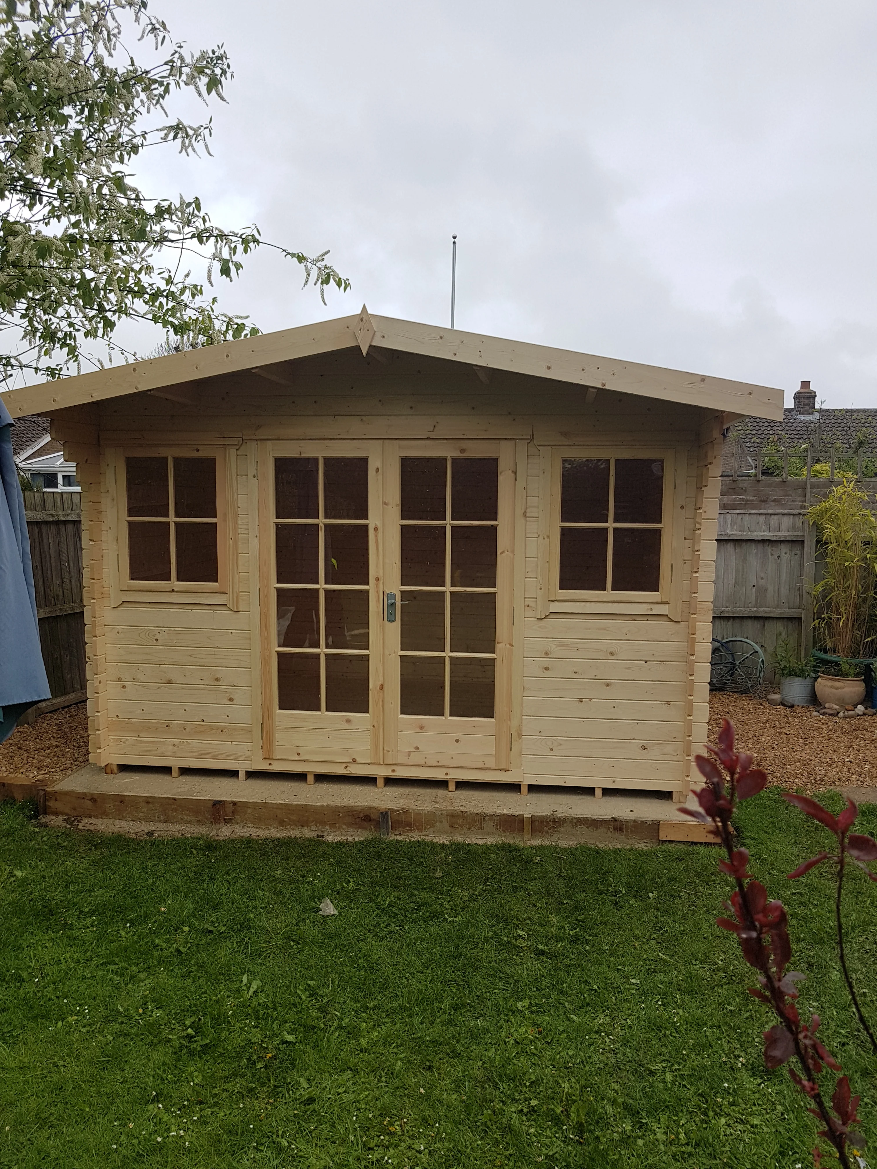 Shire Clipstone 12x12 Log Cabin - Image 19