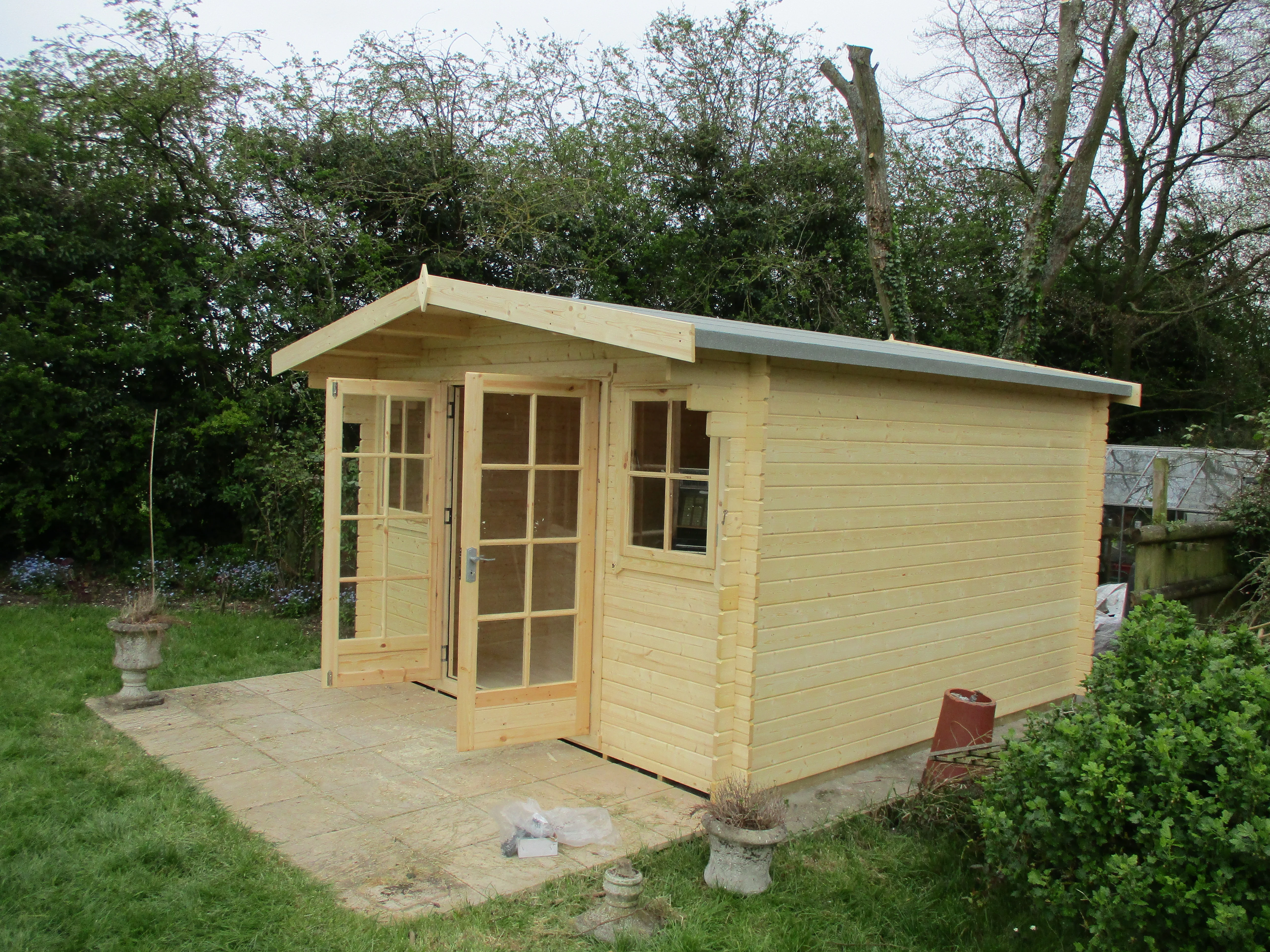 Shire Clipstone 12x12 Log Cabin - Image 2