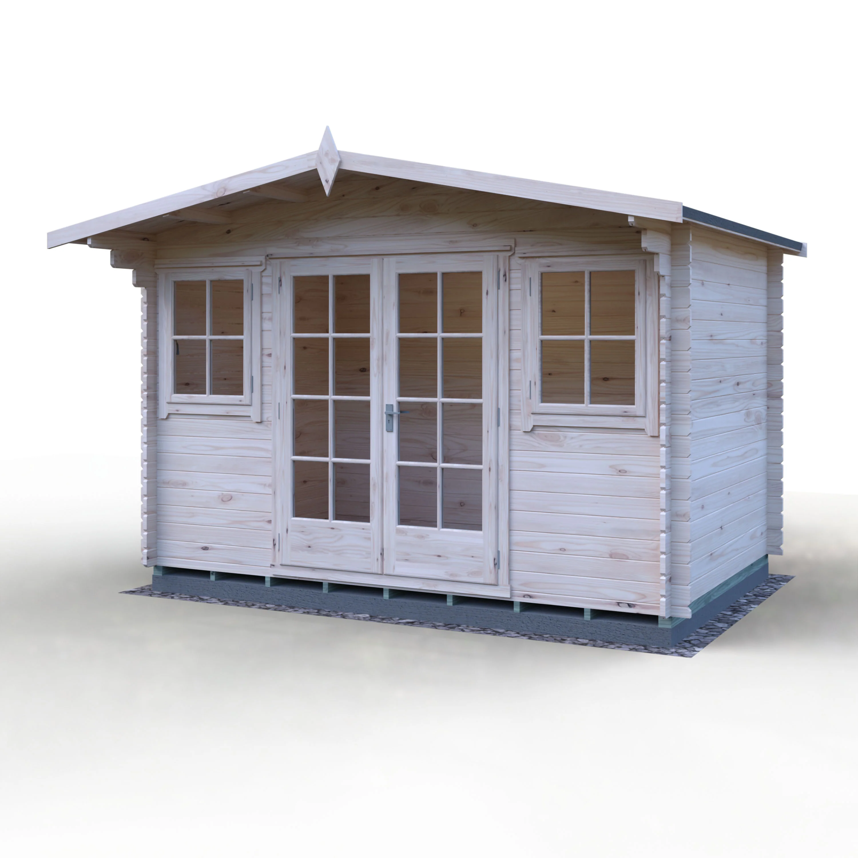 Shire Clipstone 12x8 Log Cabin - Image 14