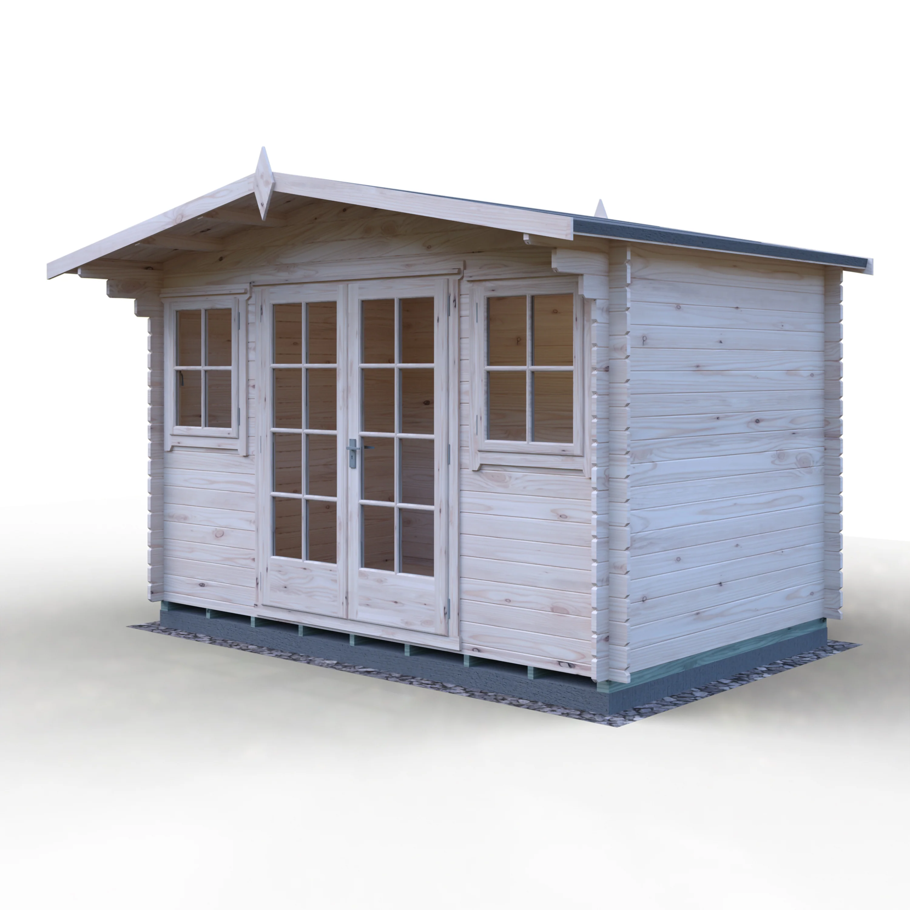 Shire Clipstone 12x8 Log Cabin - Image 15