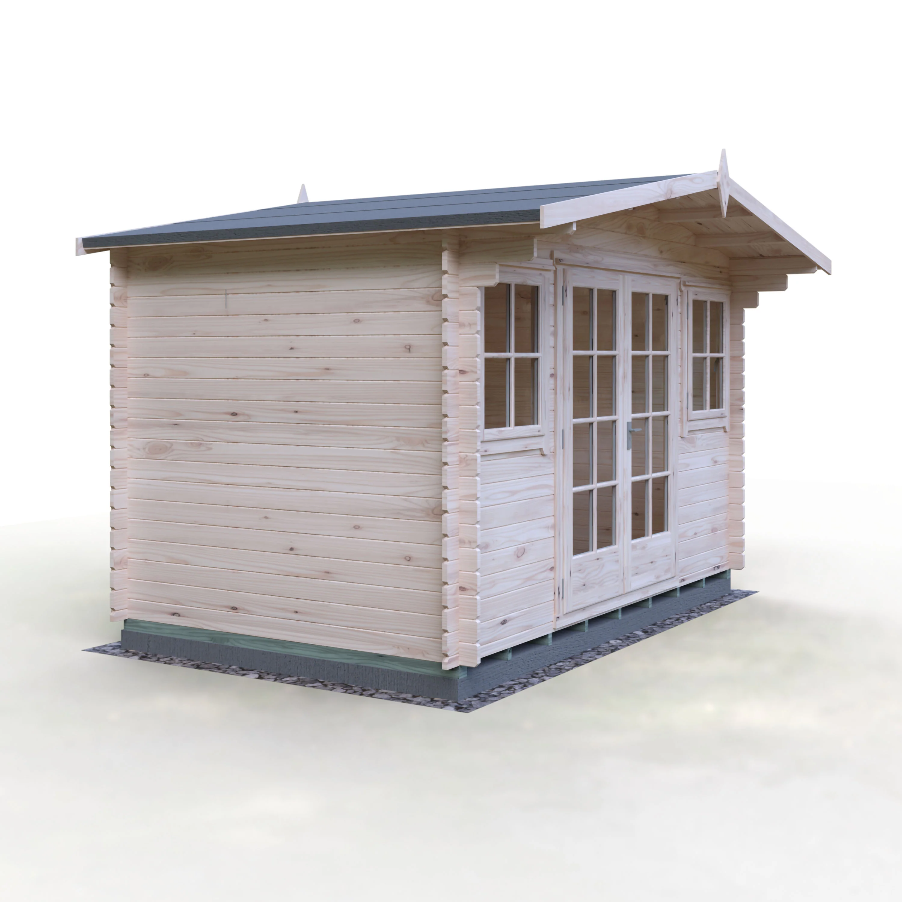 Shire Clipstone 12x8 Log Cabin - Image 22