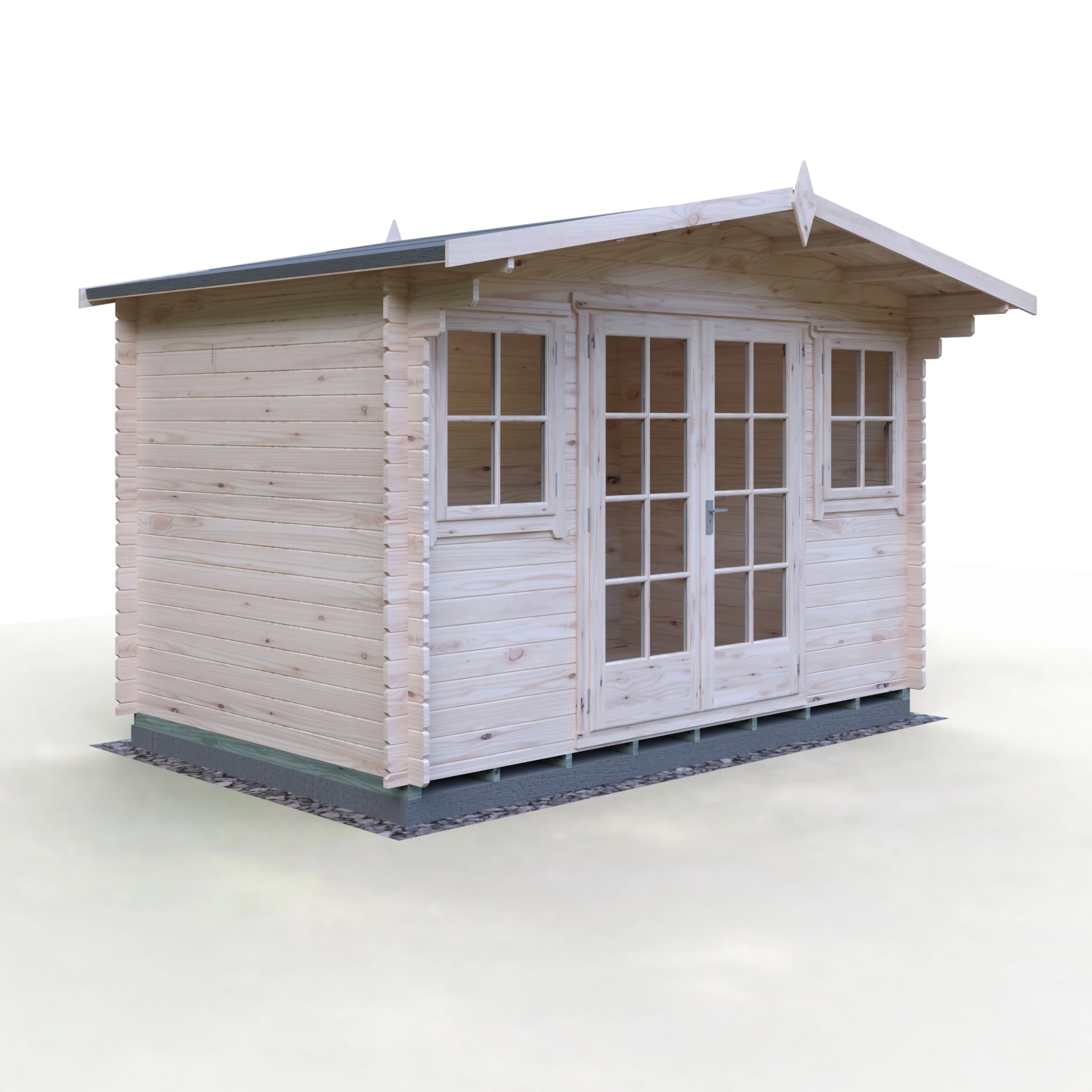 Shire Clipstone 12x8 Log Cabin - Image 23