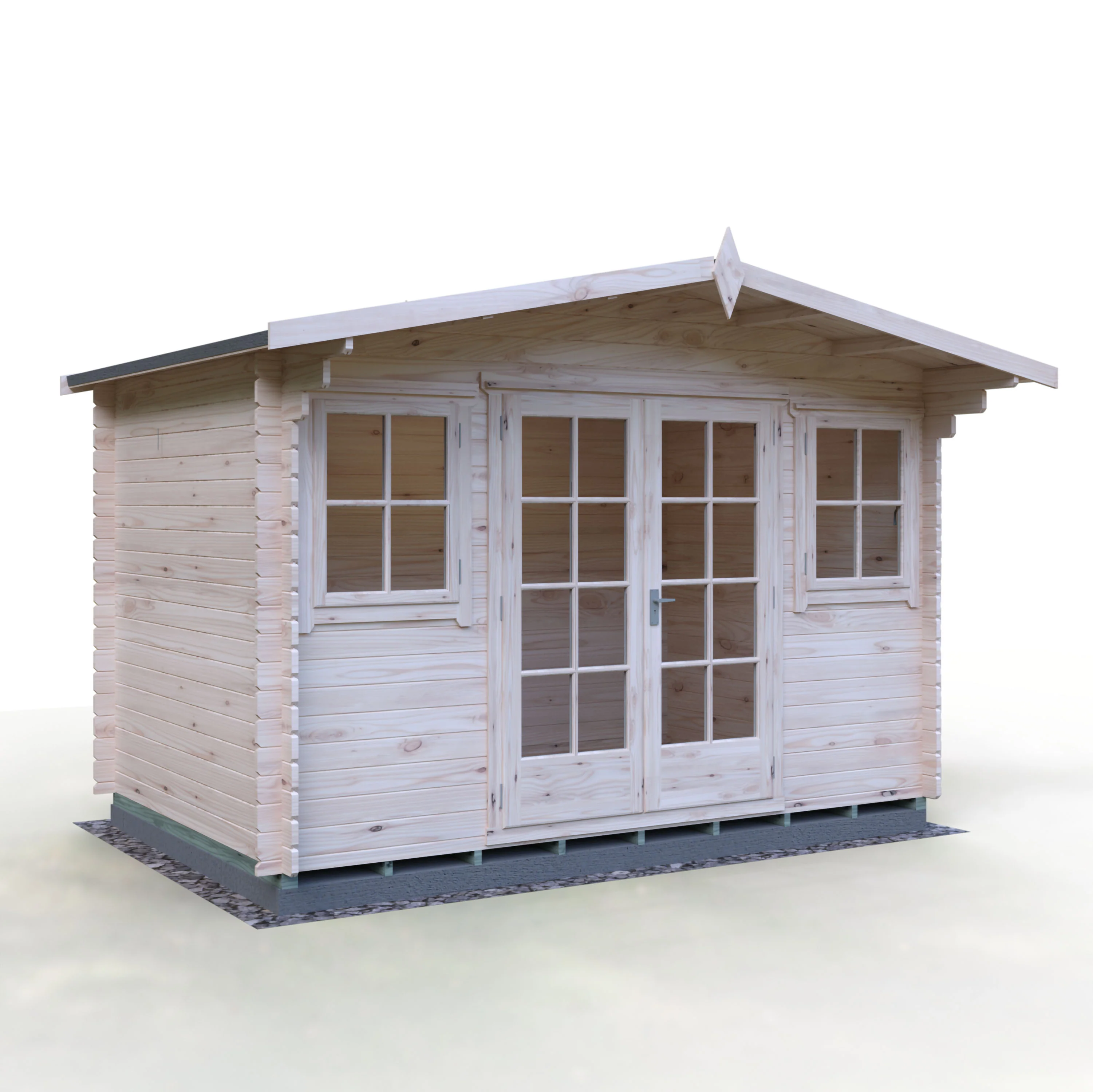 Shire Clipstone 12x8 Log Cabin - Image 24