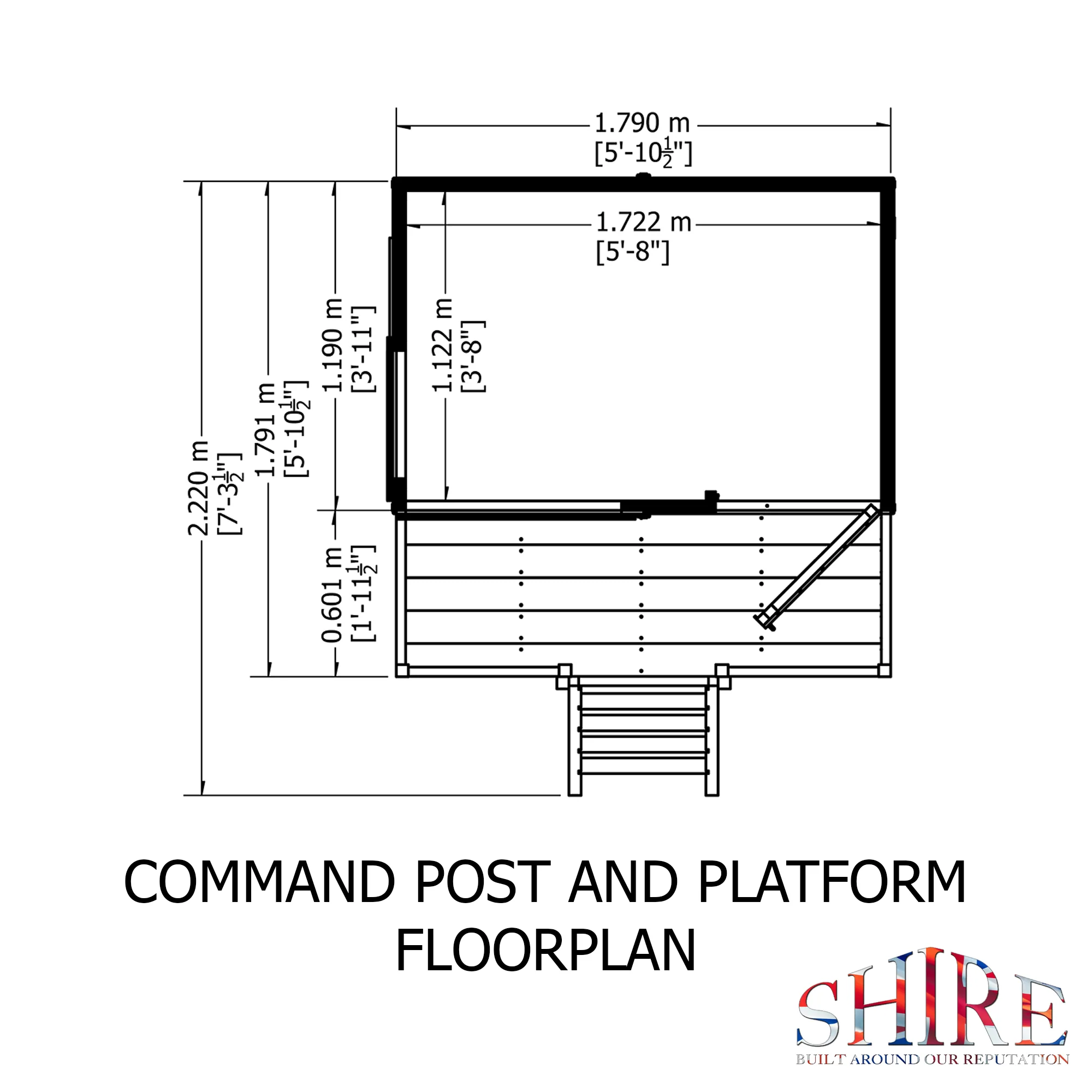 Shire Command Post + Platform Playhouse - Image 3