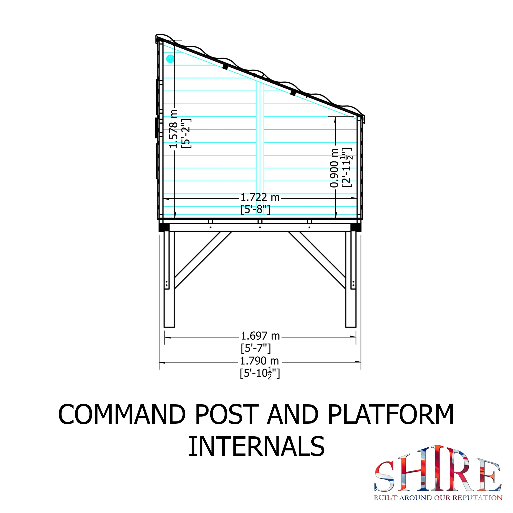 Shire Command Post + Platform Playhouse - Image 8