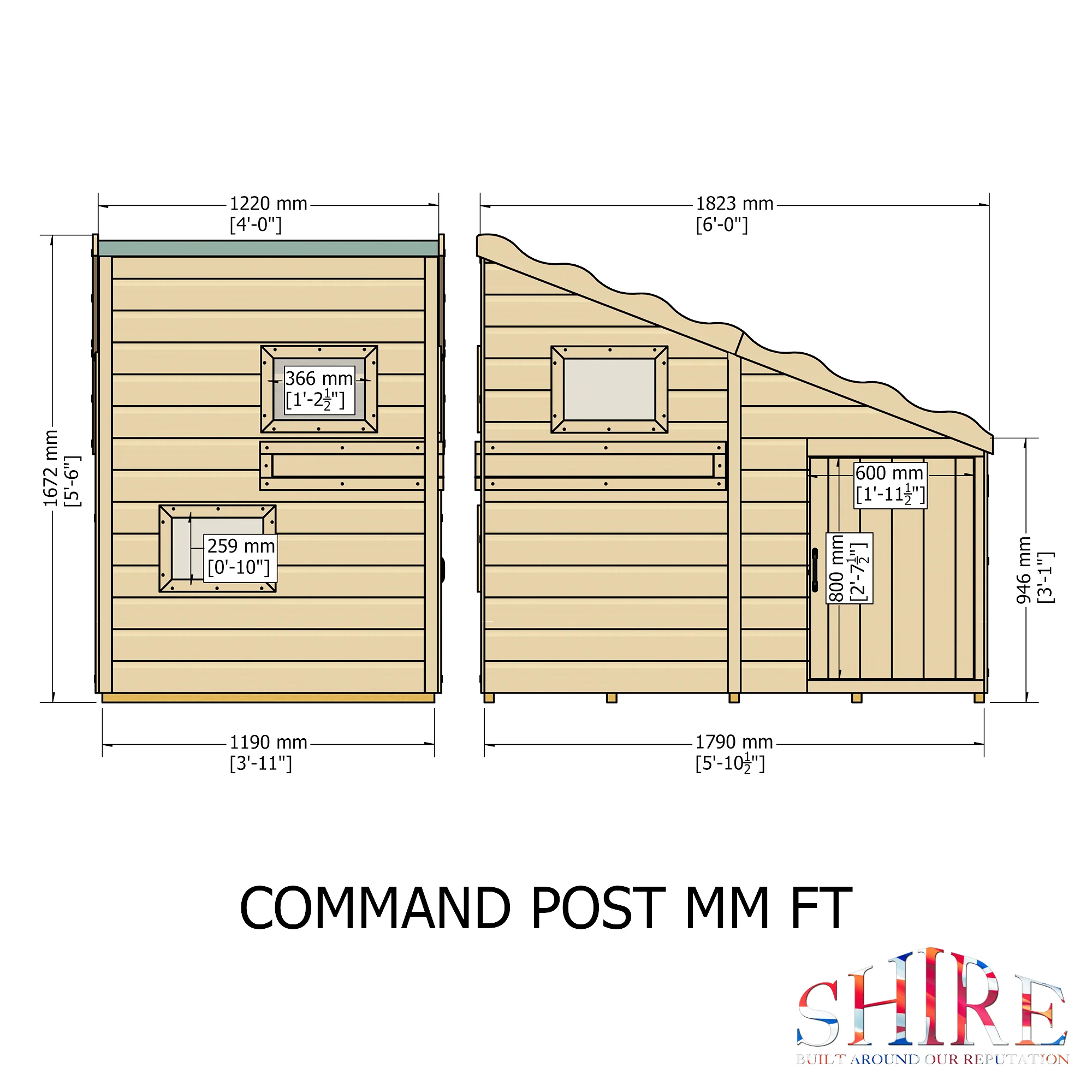 Shire Command Post Playhouse - Image 4