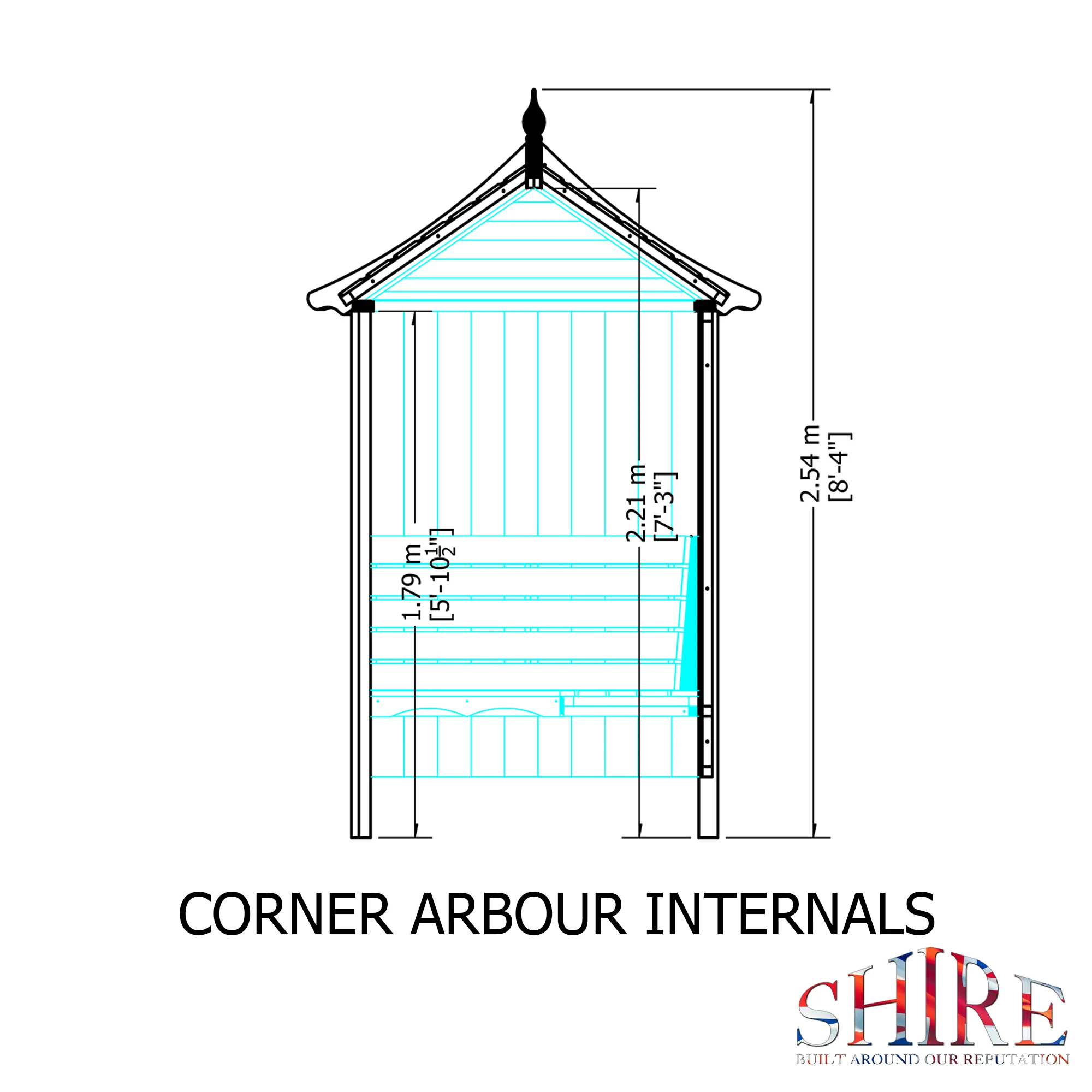 Shire Corner Arbour - Image 8