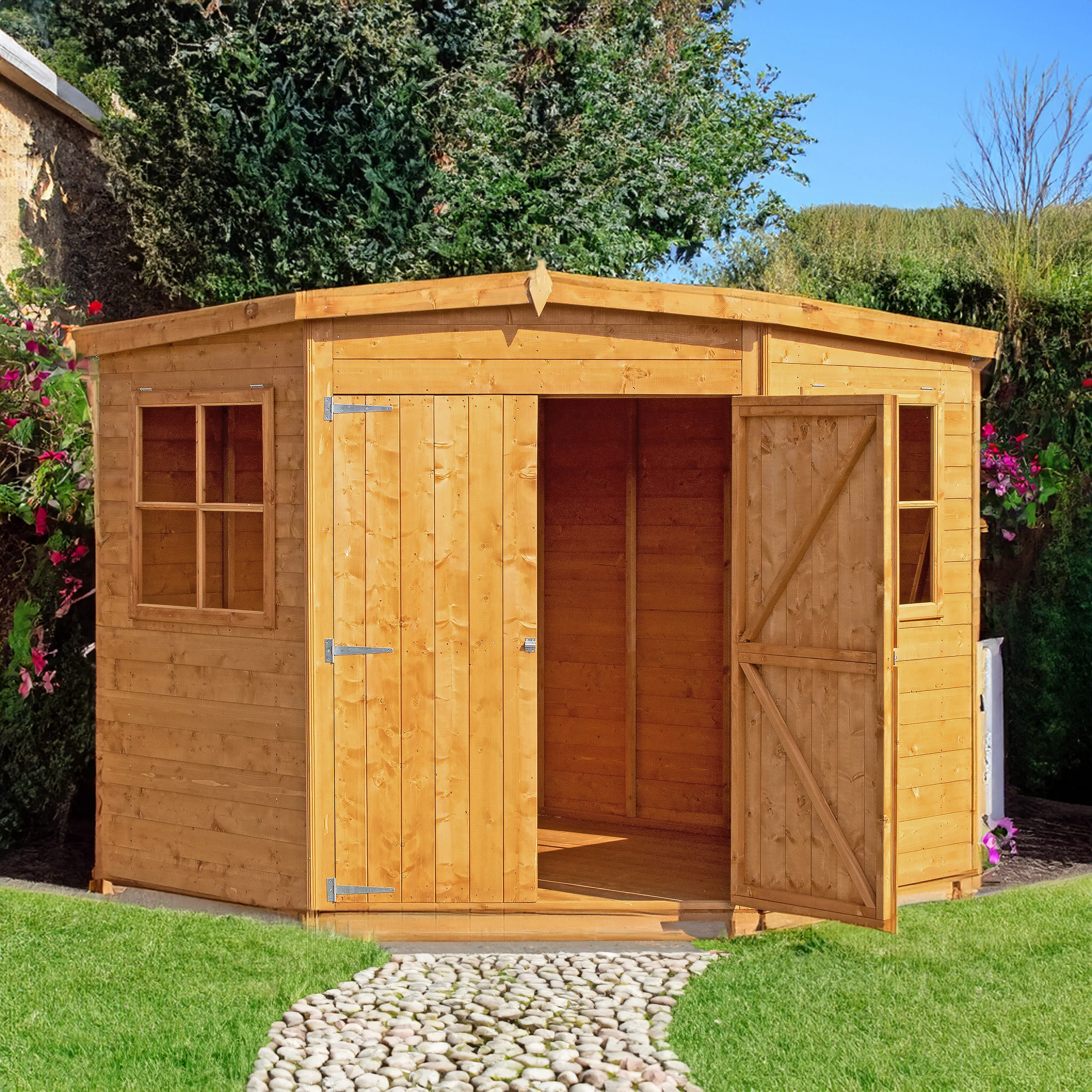 Shire Corner Shed 7x7 - Image 5