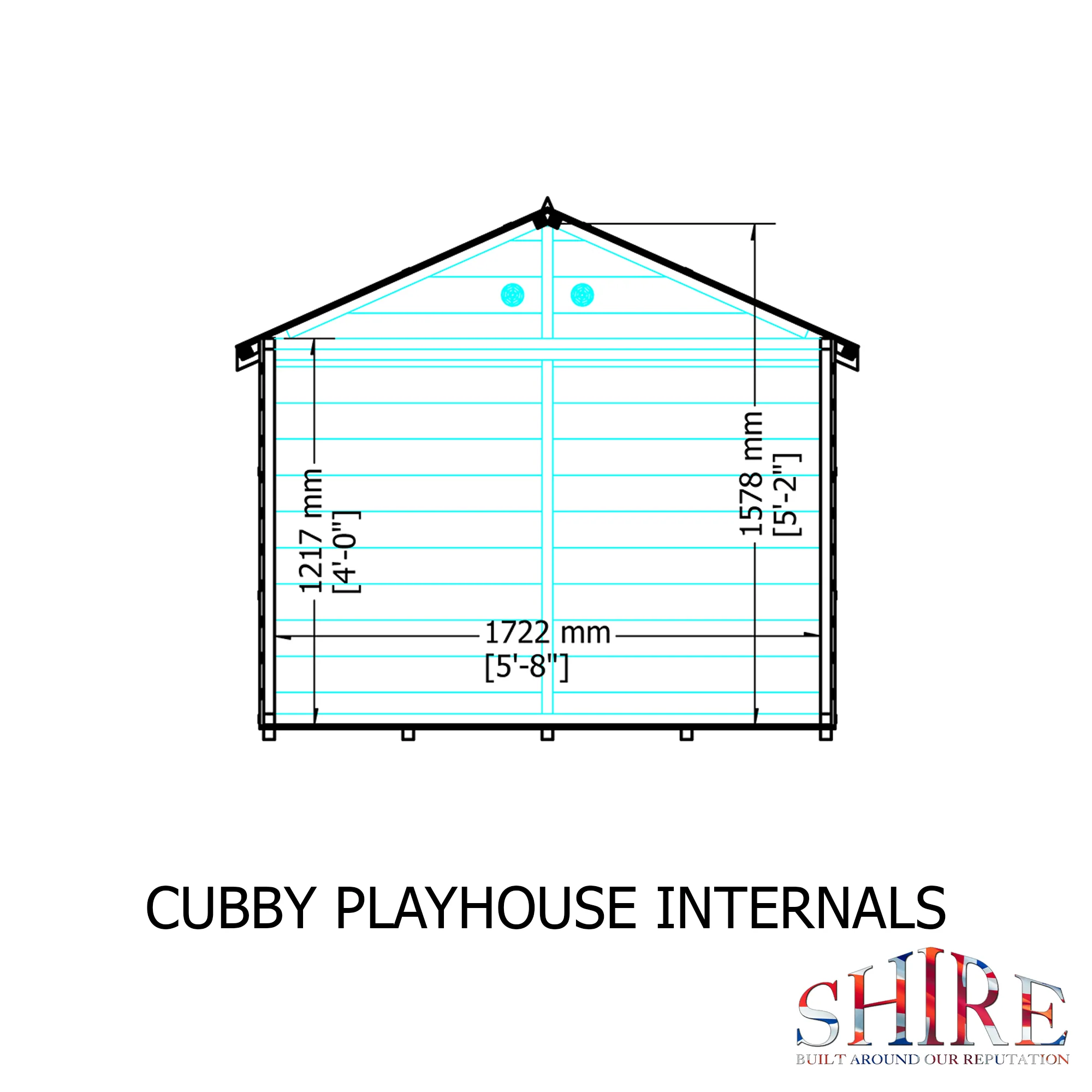 Shire Cubby Playhouse - Image 9
