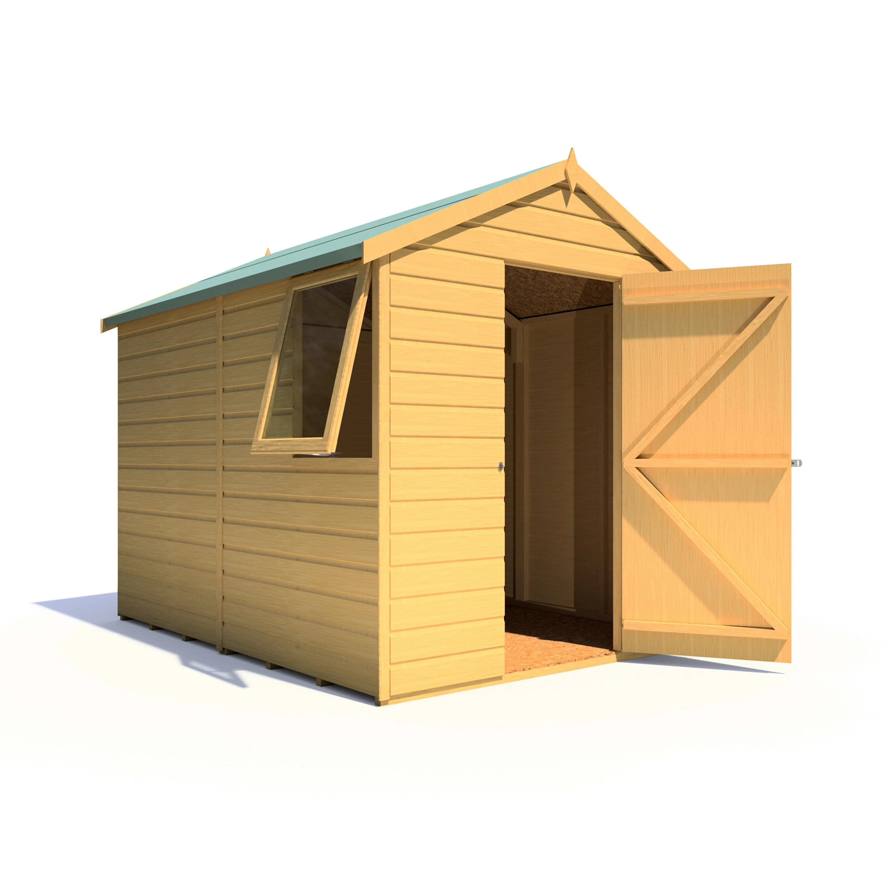 Shire Durham Single Door 8x6 Shed - Image 7